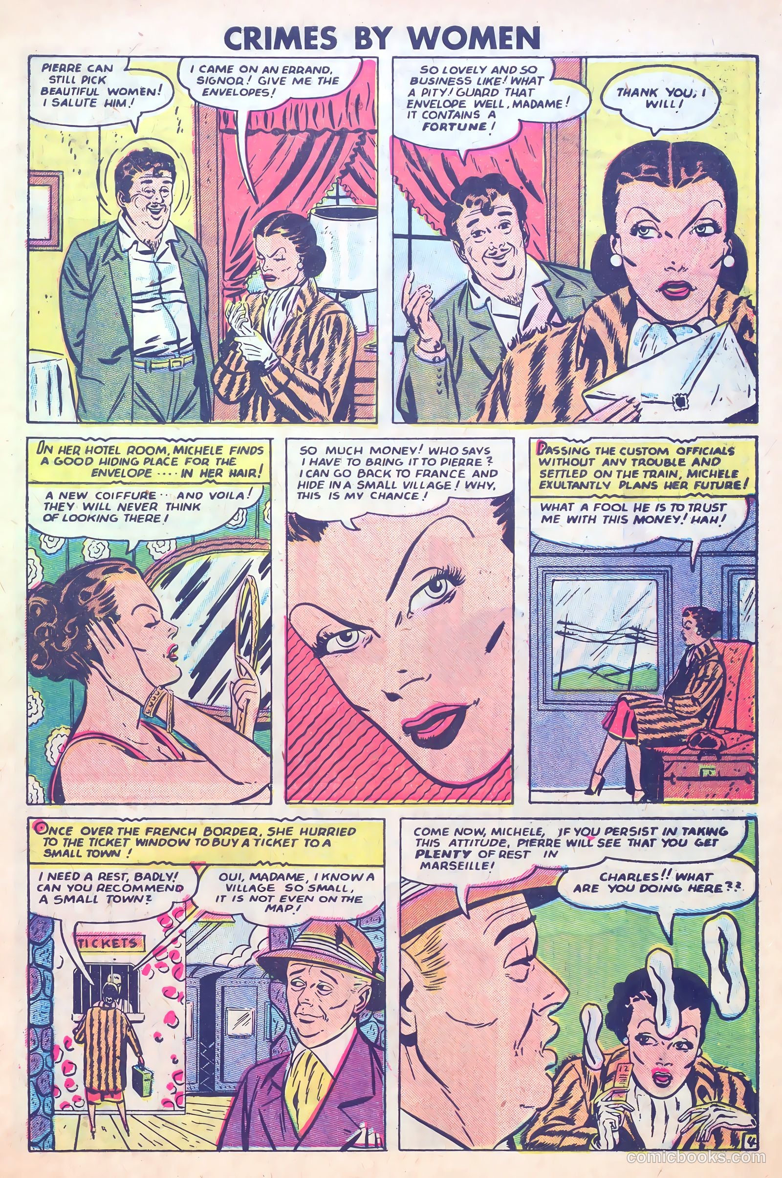 Crimes by Women #15 (1951) — page 5 of 36