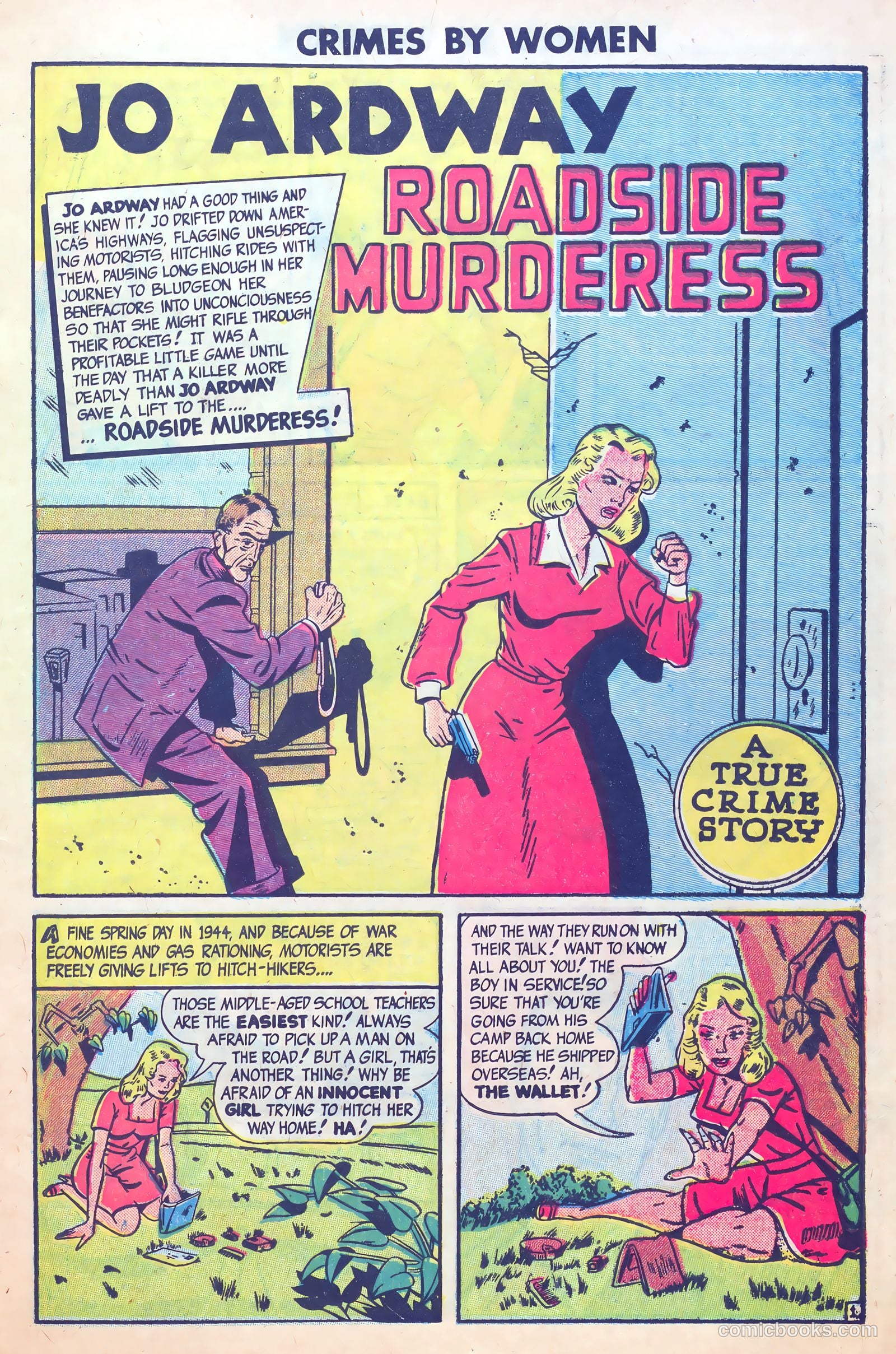 Crimes by Women #15 (1951) — page 13 of 36