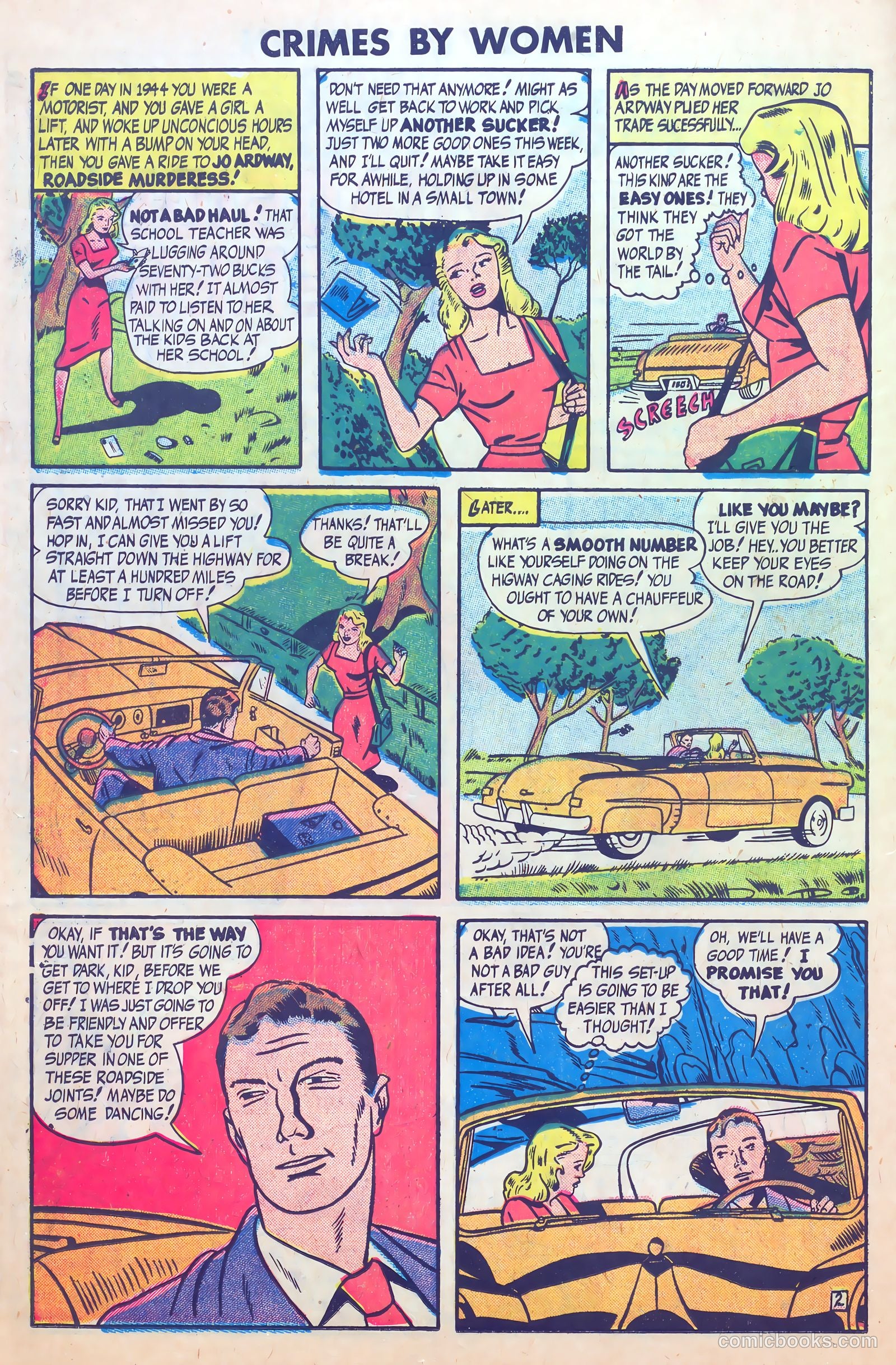 Crimes by Women #15 (1951) — page 14 of 36