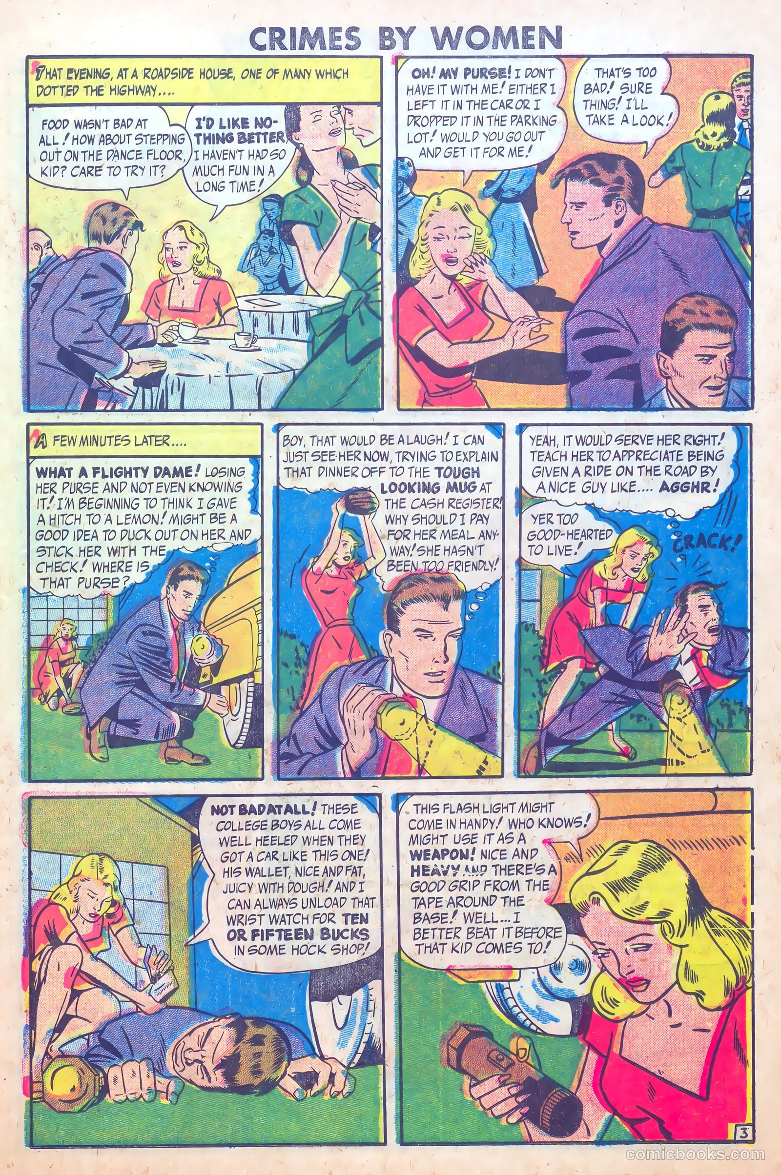Crimes by Women #15 (1951) — page 15 of 36
