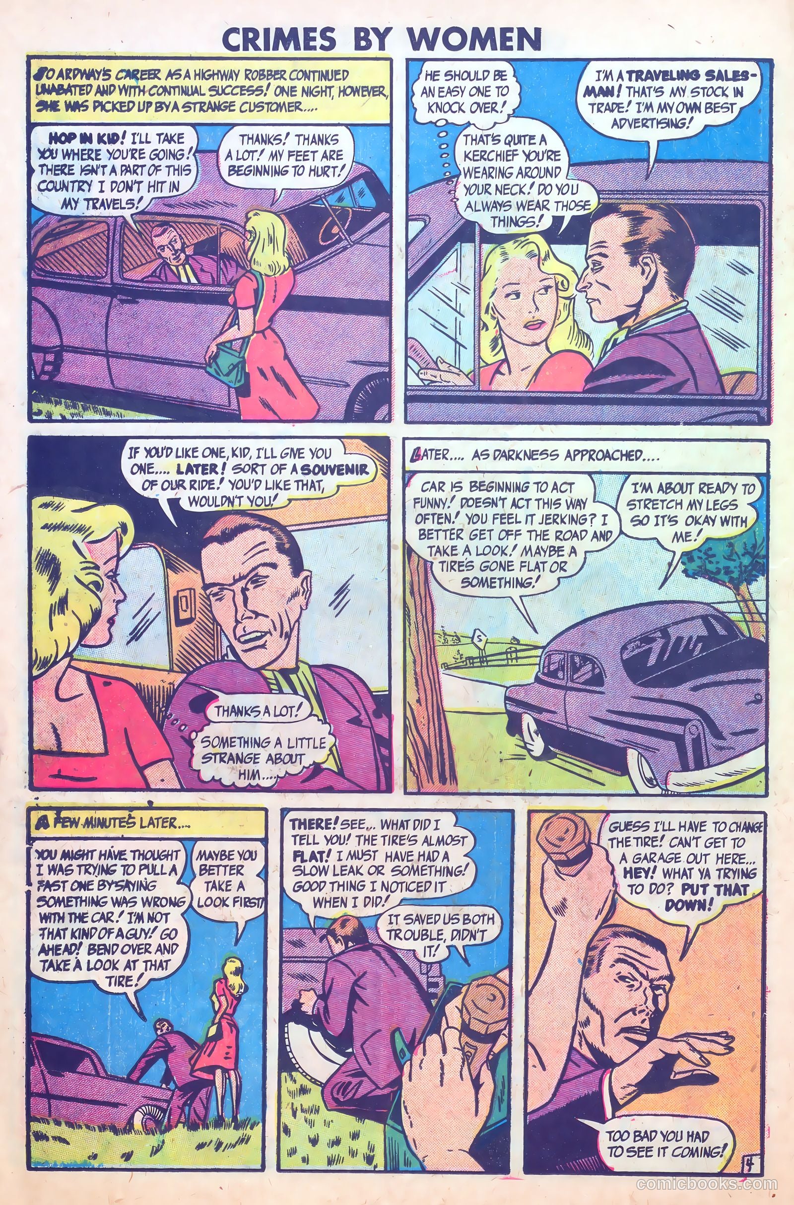 Crimes by Women #15 (1951) — page 16 of 36