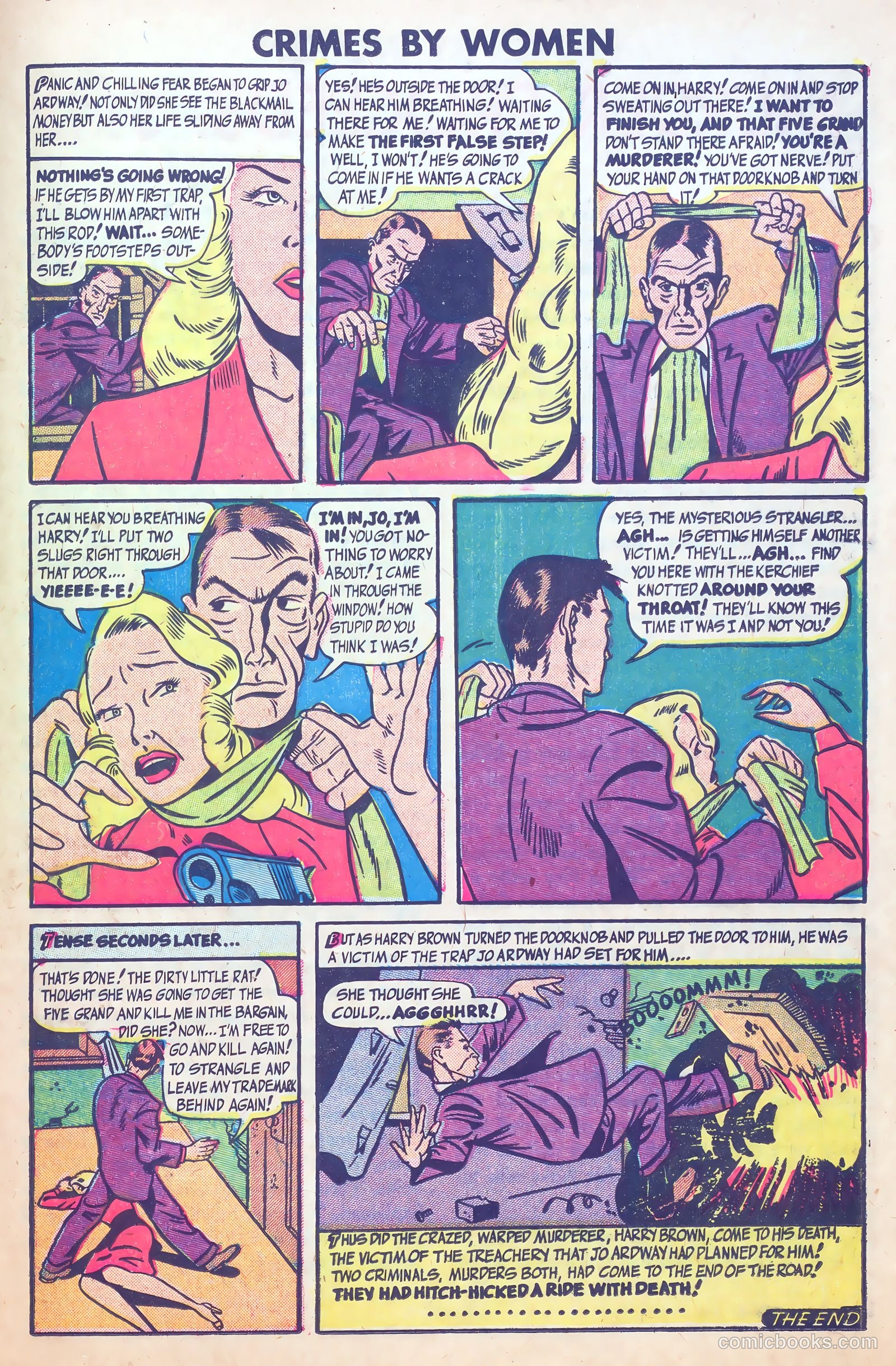 Crimes by Women #15 (1951) — page 21 of 36