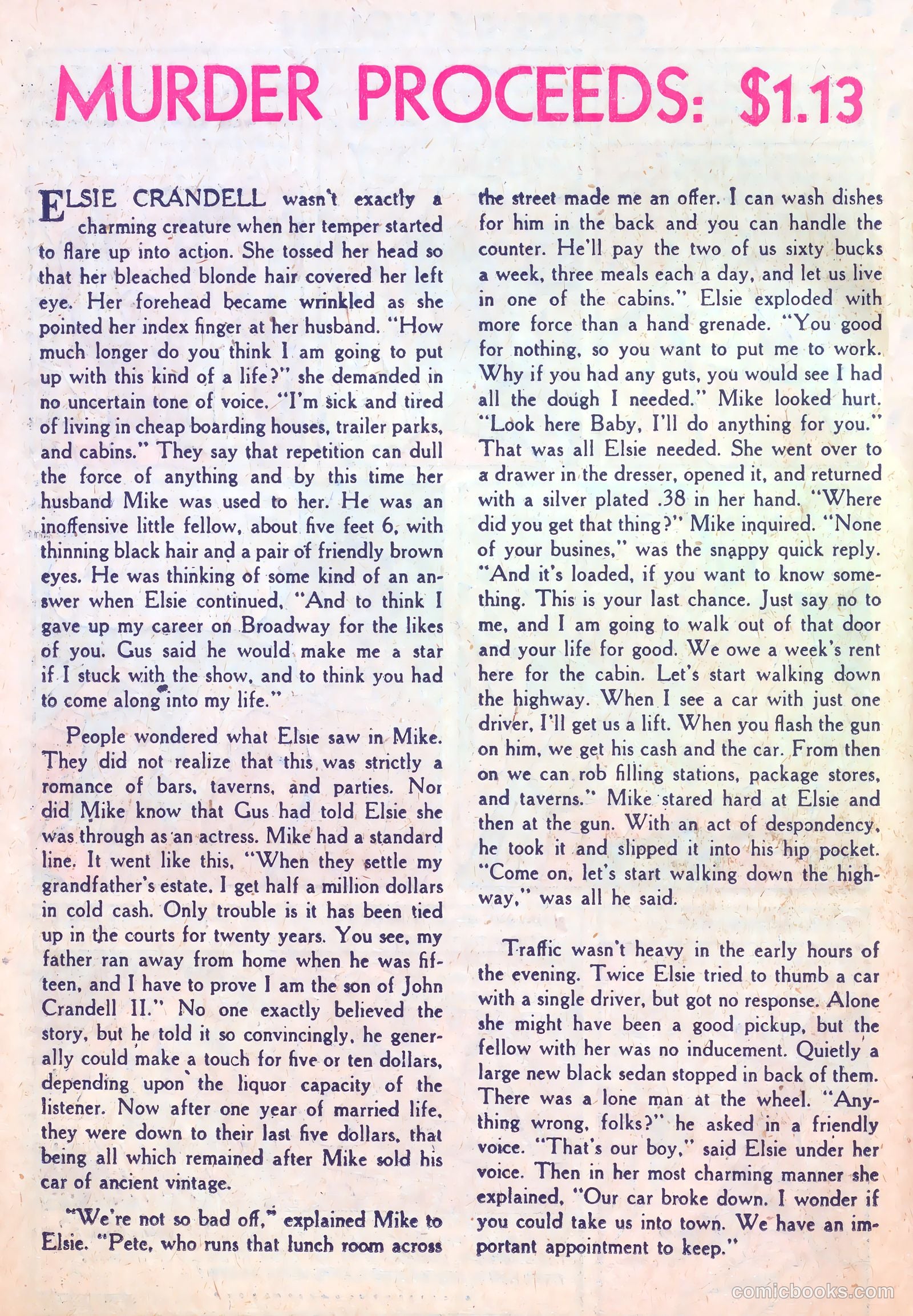 Crimes by Women #15 (1951) — page 22 of 36