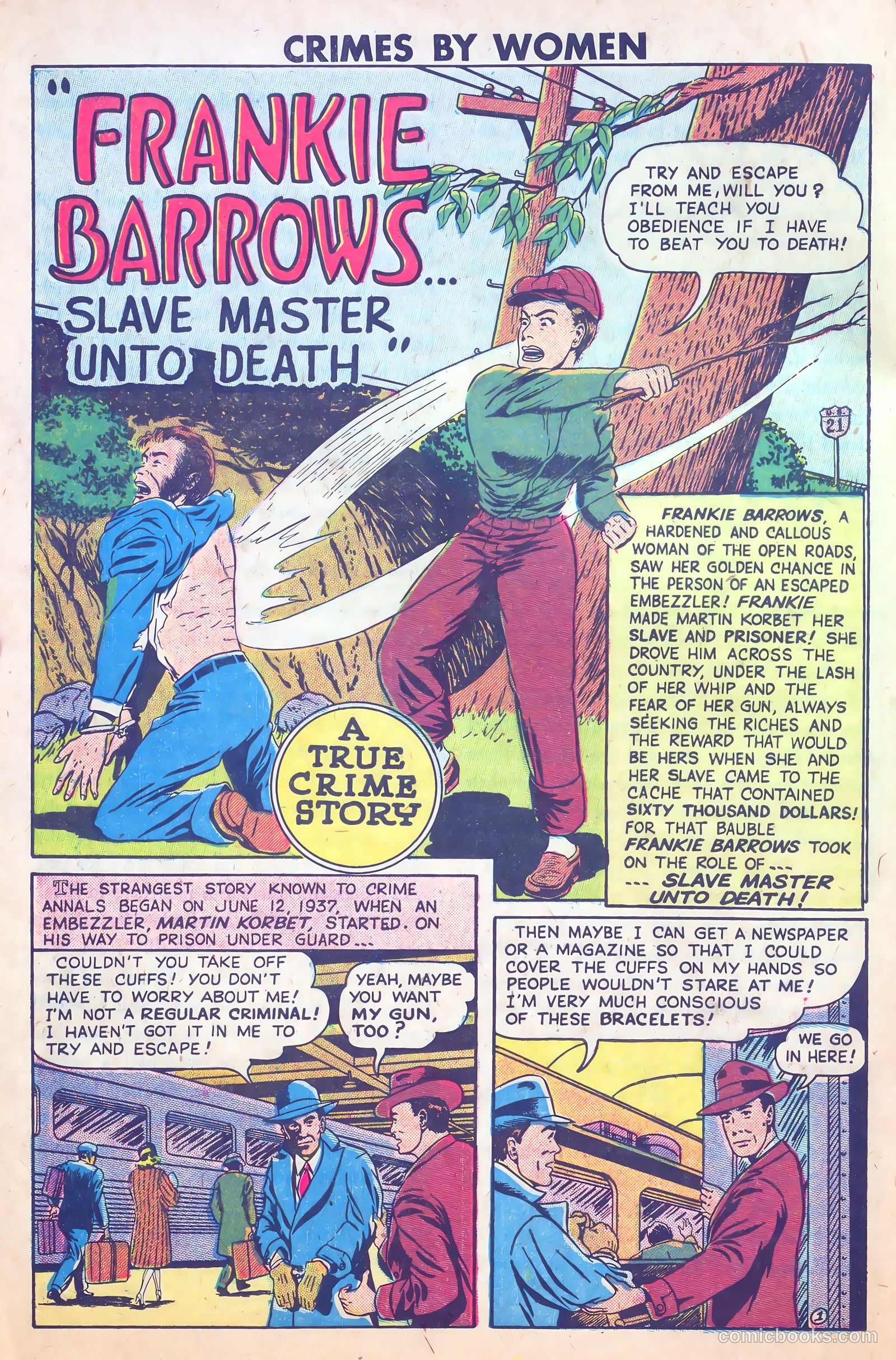 Crimes by Women #15 (1951) — page 24 of 36