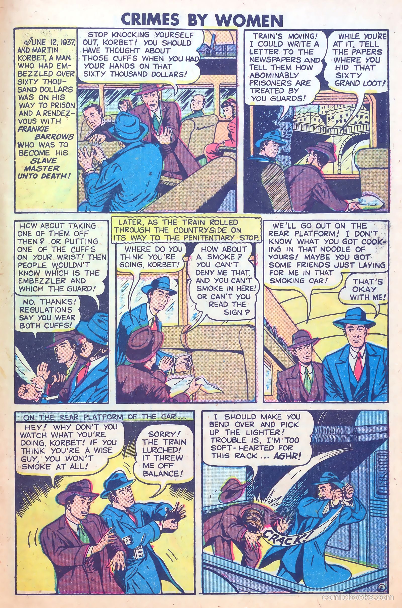 Crimes by Women #15 (1951) — page 25 of 36