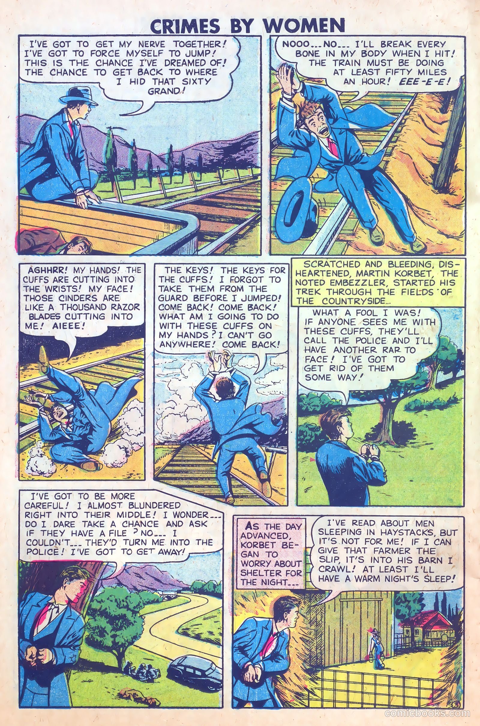 Crimes by Women #15 (1951) — page 26 of 36