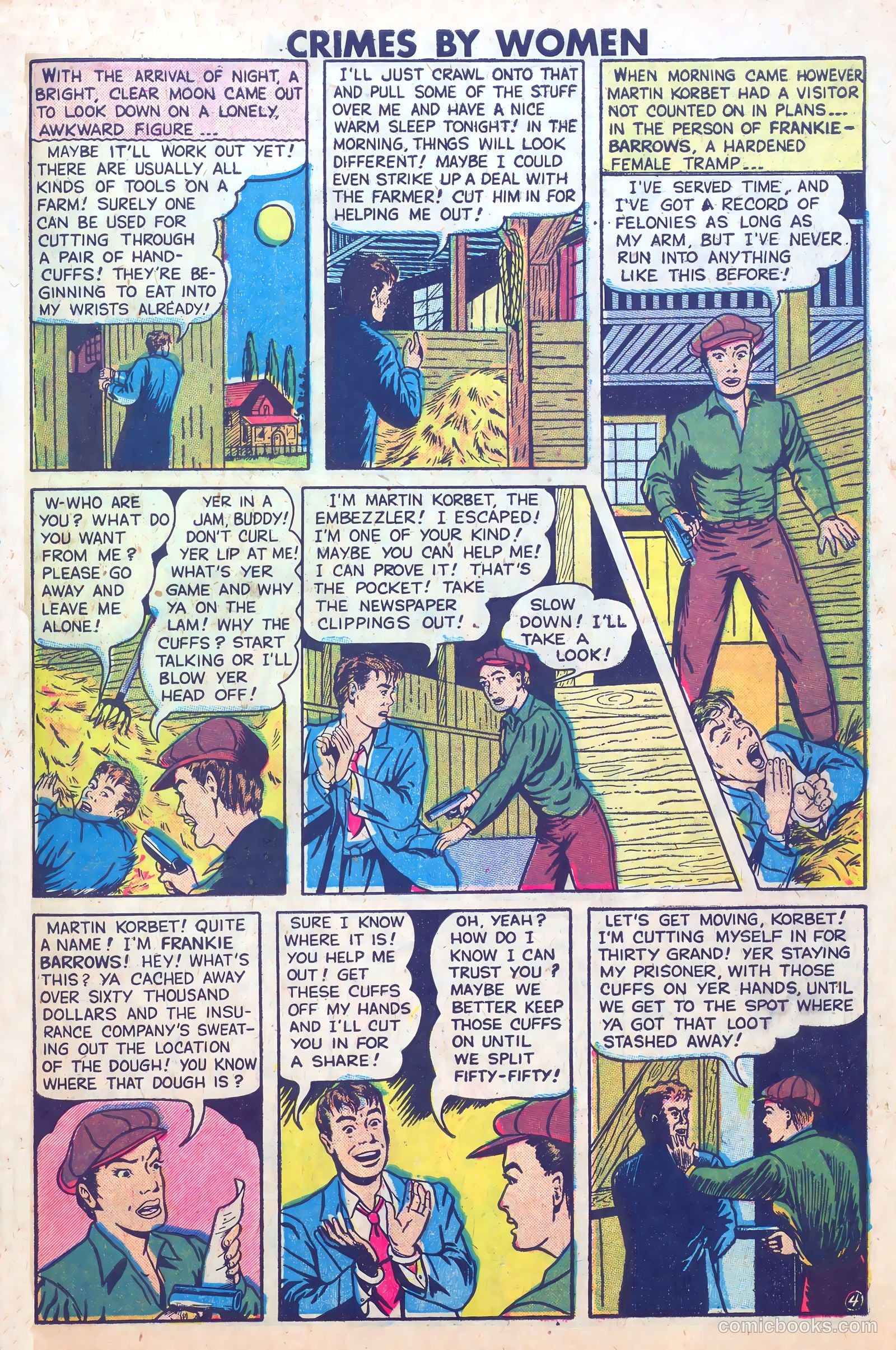 Crimes by Women #15 (1951) — page 27 of 36