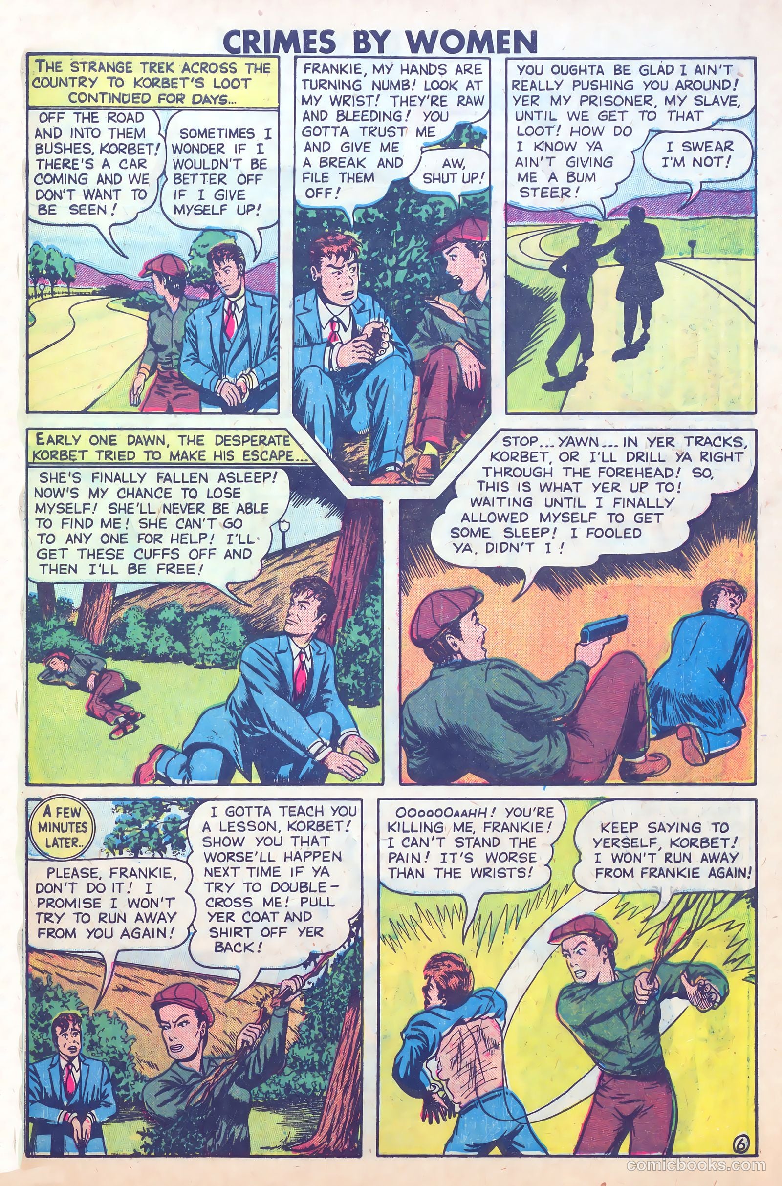Crimes by Women #15 (1951) — page 29 of 36