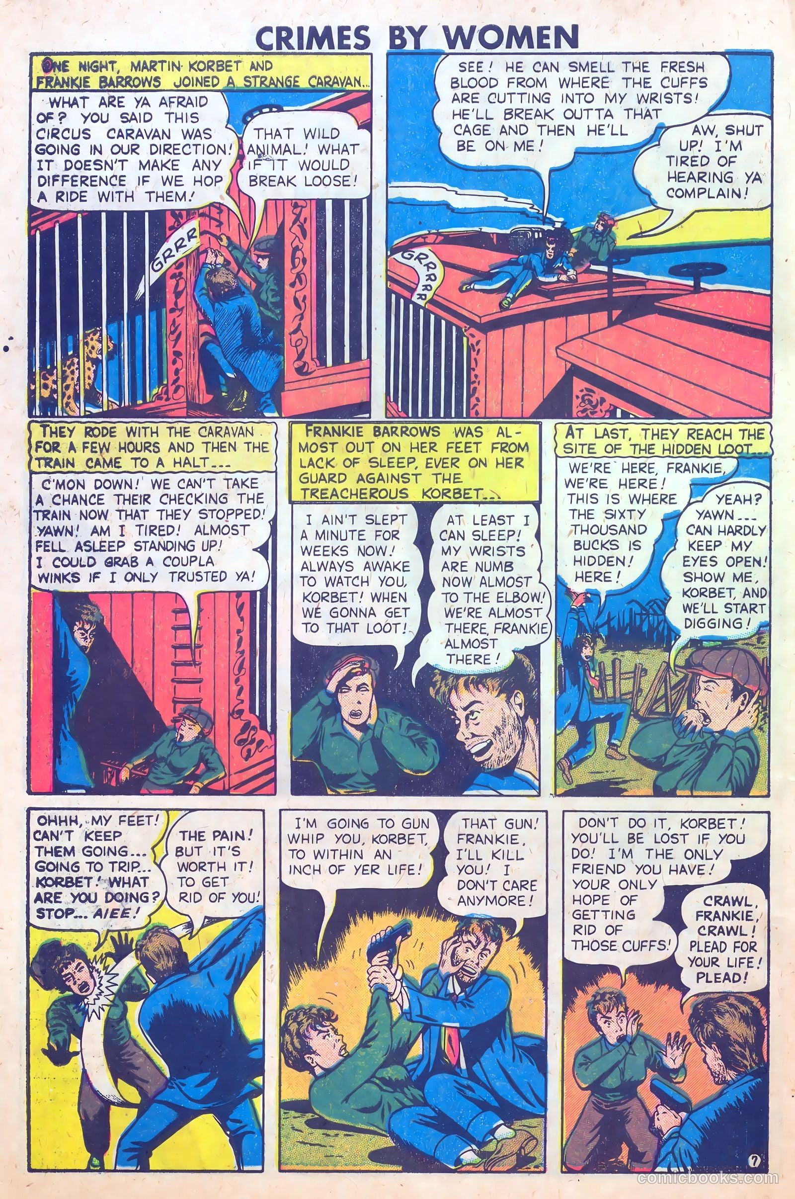 Crimes by Women #15 (1951) — page 30 of 36