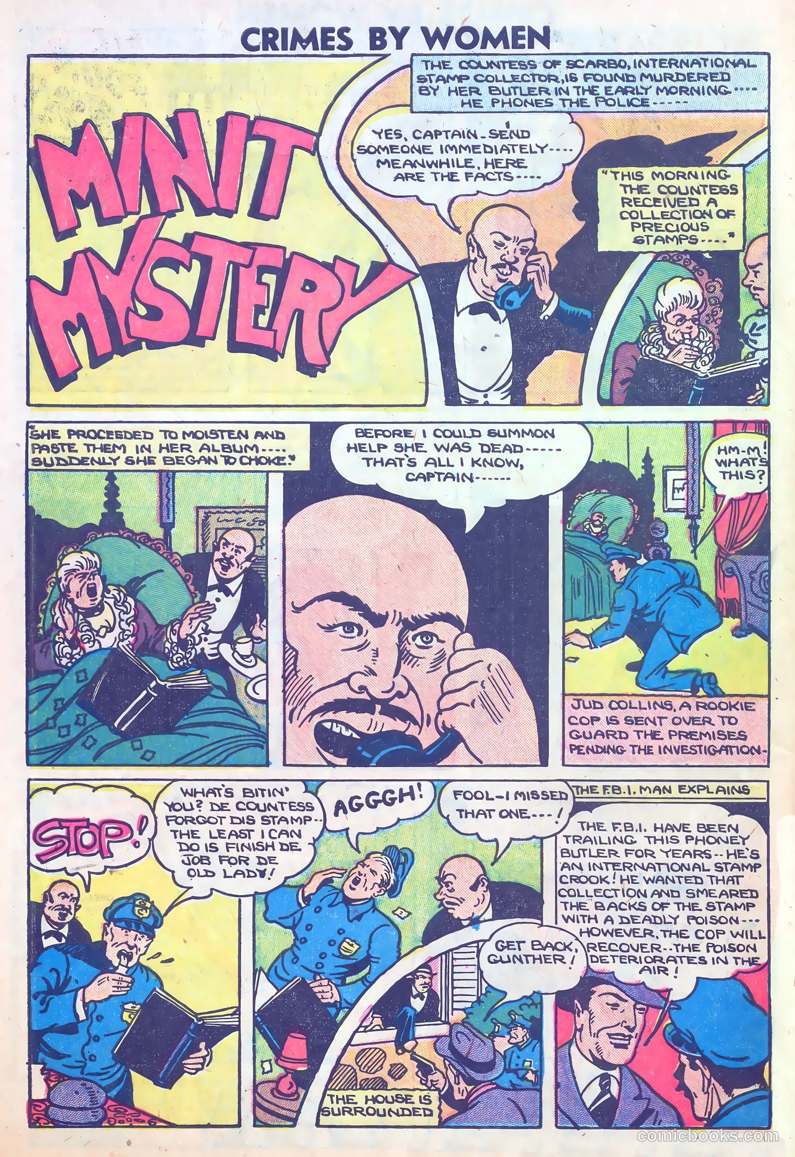Crimes by Women #15 (1951) — page 32 of 36