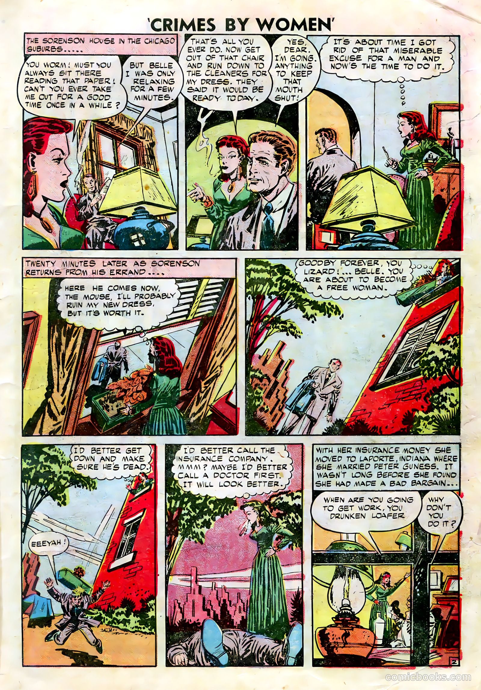 Crimes by Women #2 (1948) — page 3 of 36