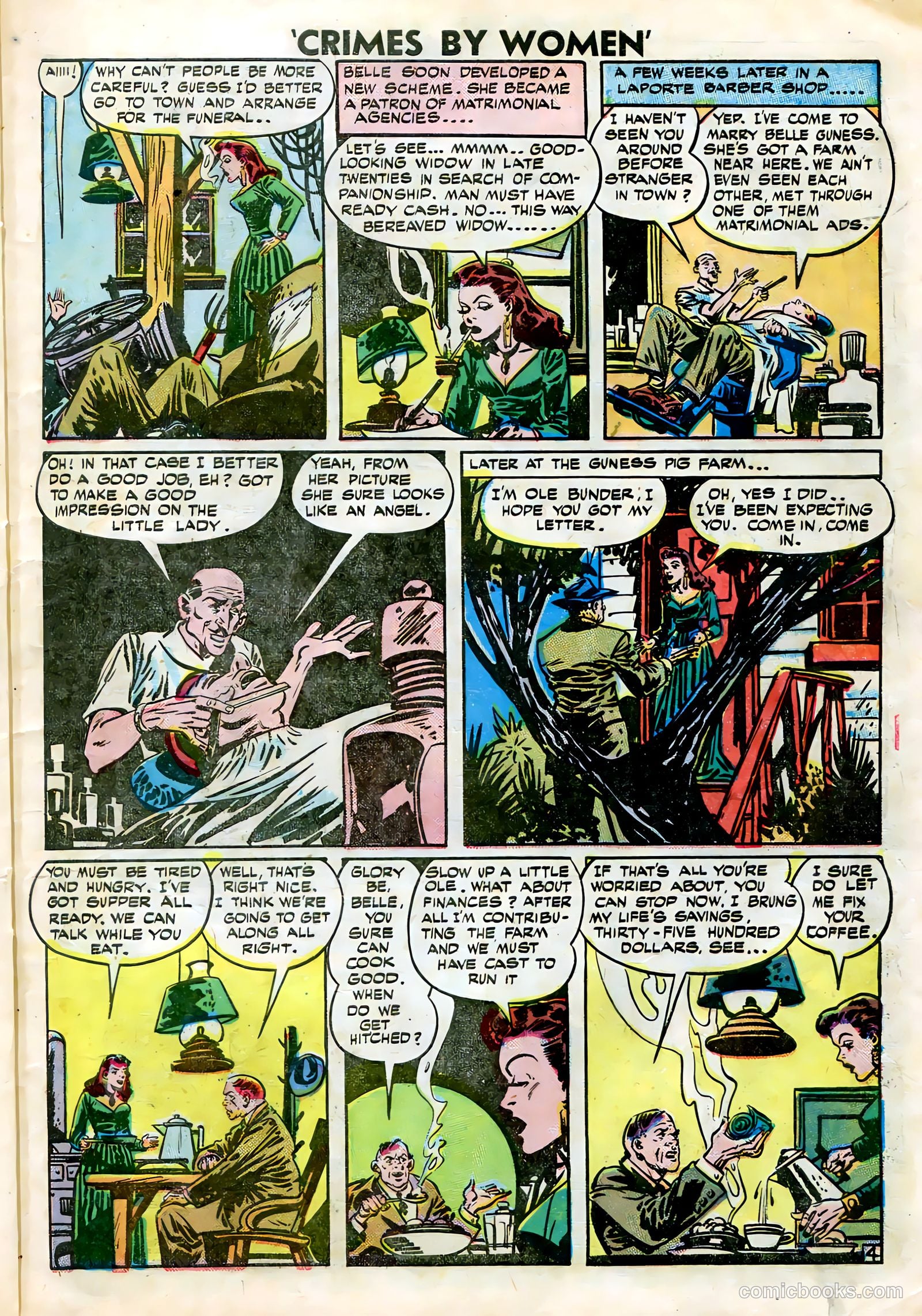 Crimes by Women #2 (1948) — page 5 of 36