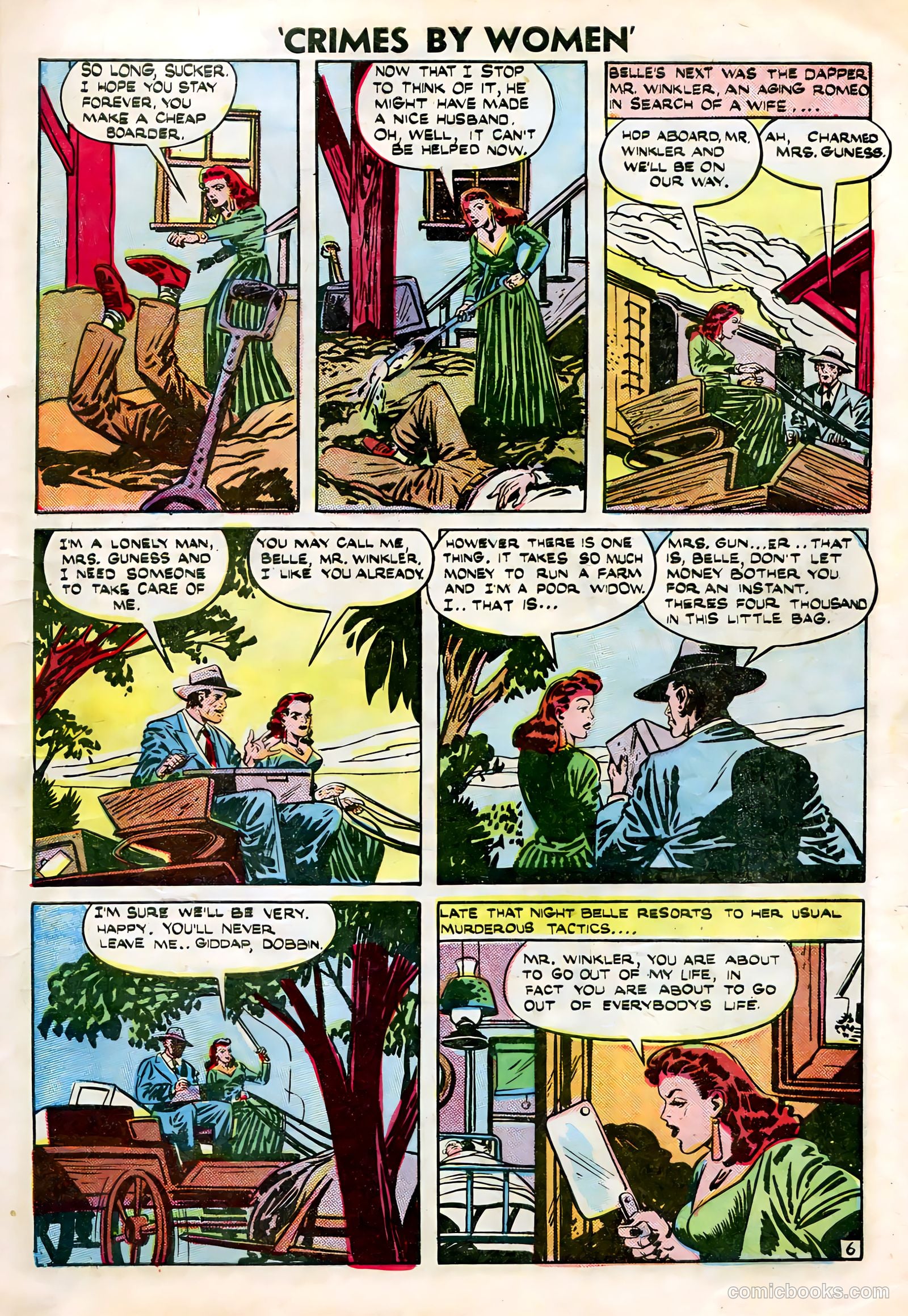 Crimes by Women #2 (1948) — page 7 of 36
