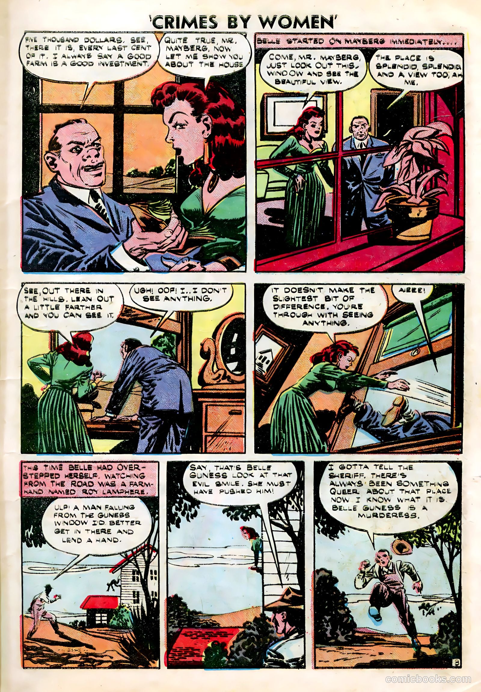 Crimes by Women #2 (1948) — page 9 of 36