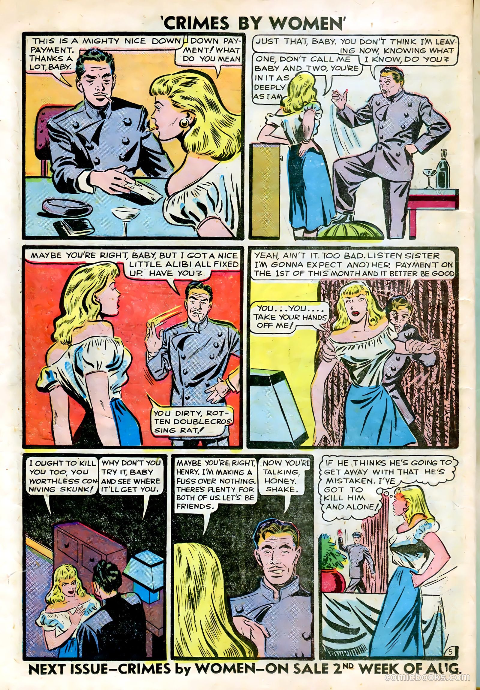 Crimes by Women #2 (1948) — page 16 of 36