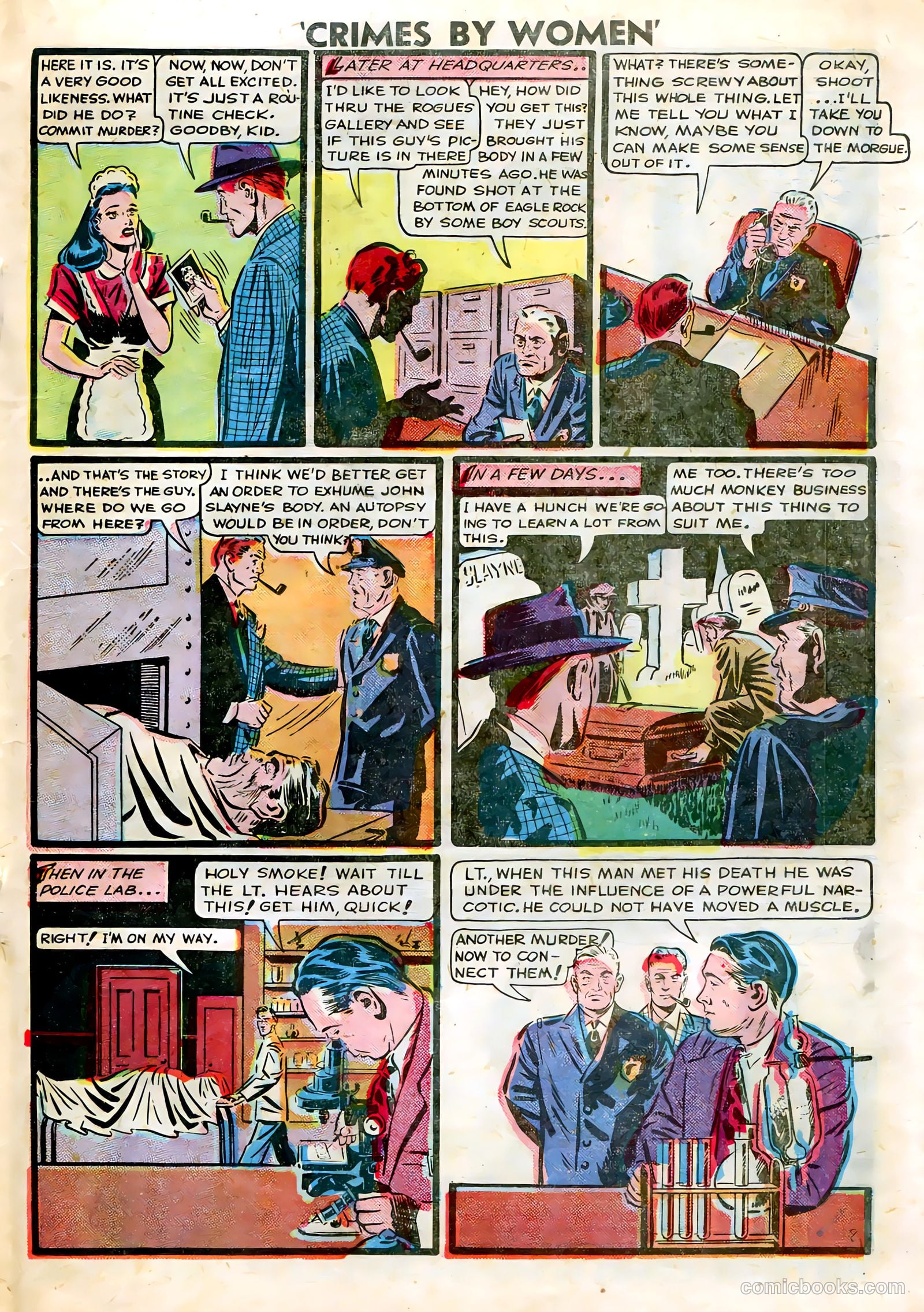 Crimes by Women #2 (1948) — page 19 of 36