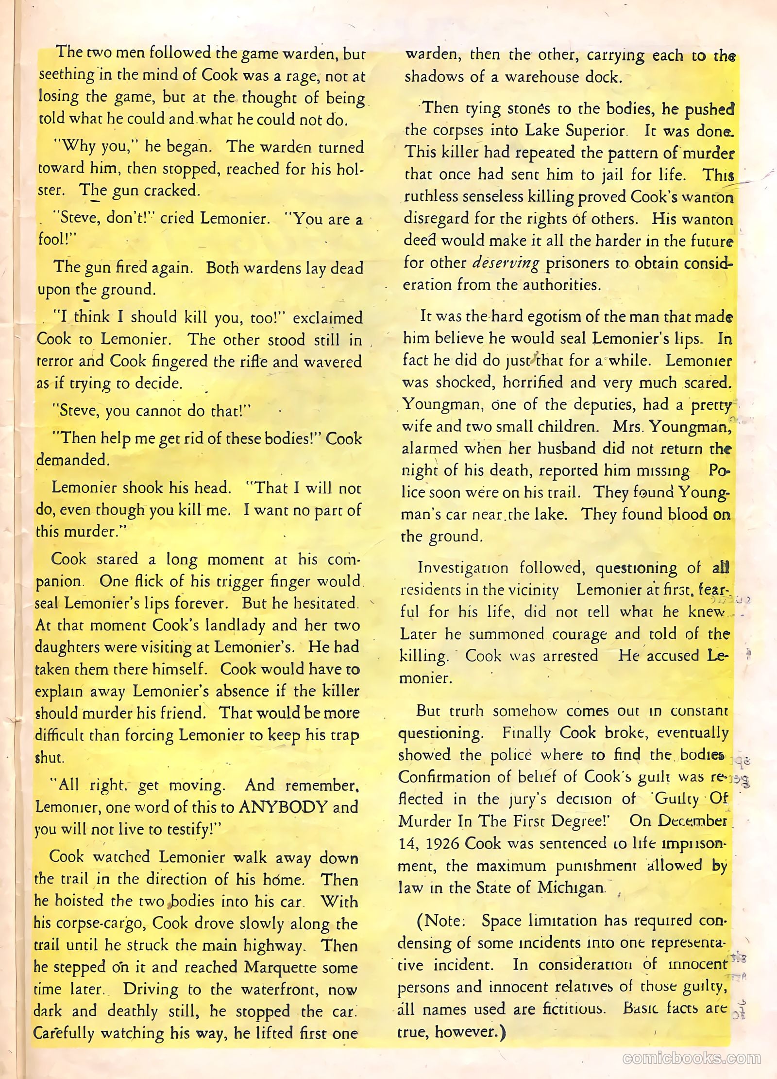 Crimes by Women #2 (1948) — page 23 of 36
