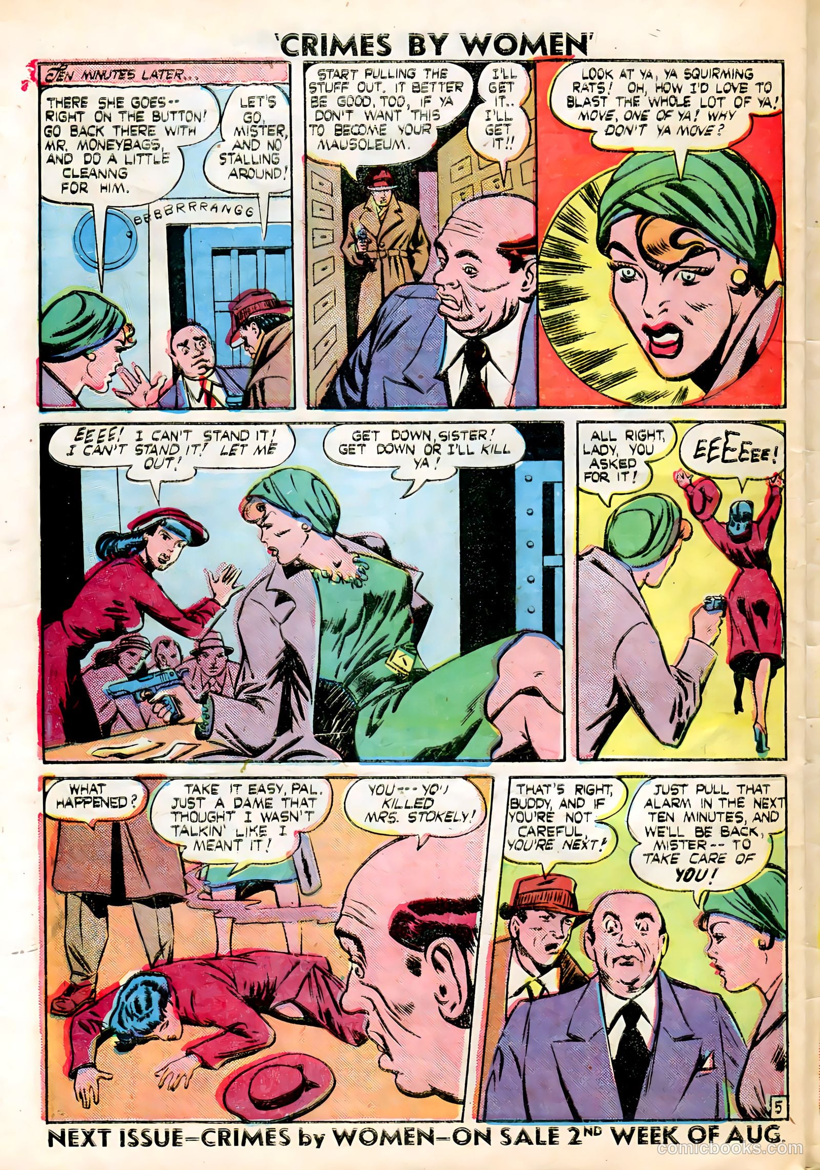 Crimes by Women #2 (1948) — page 28 of 36