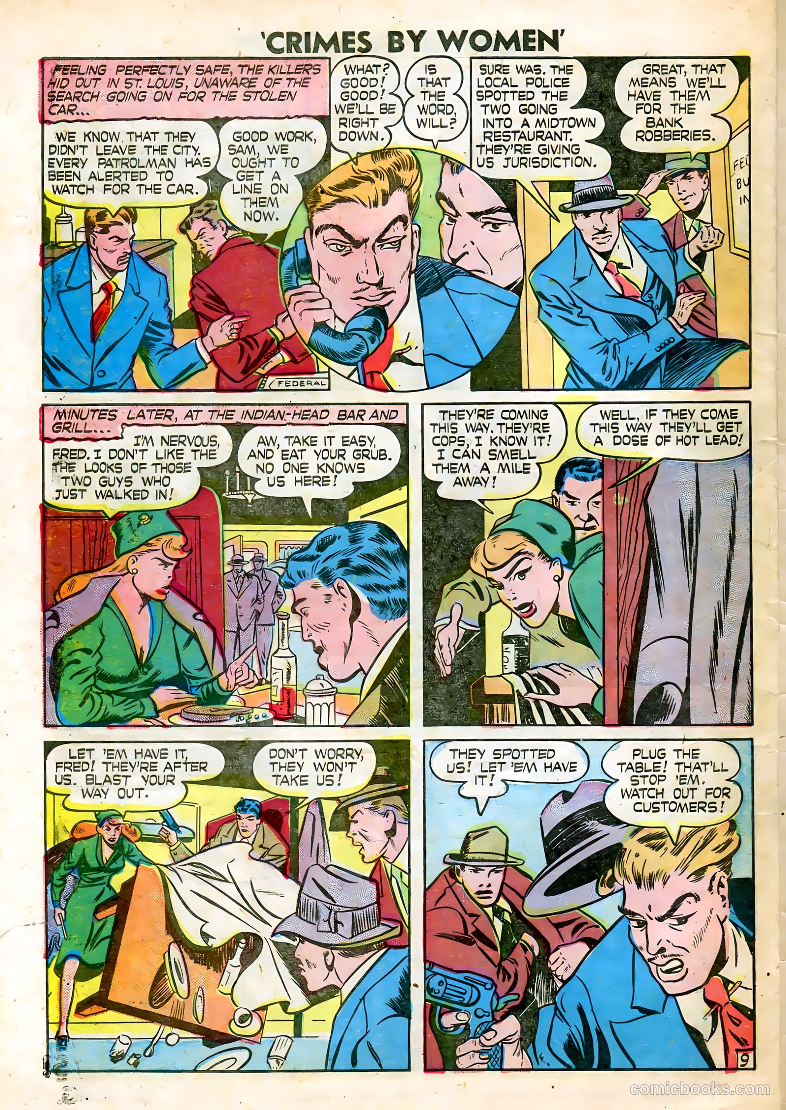Crimes by Women #2 (1948) — page 32 of 36
