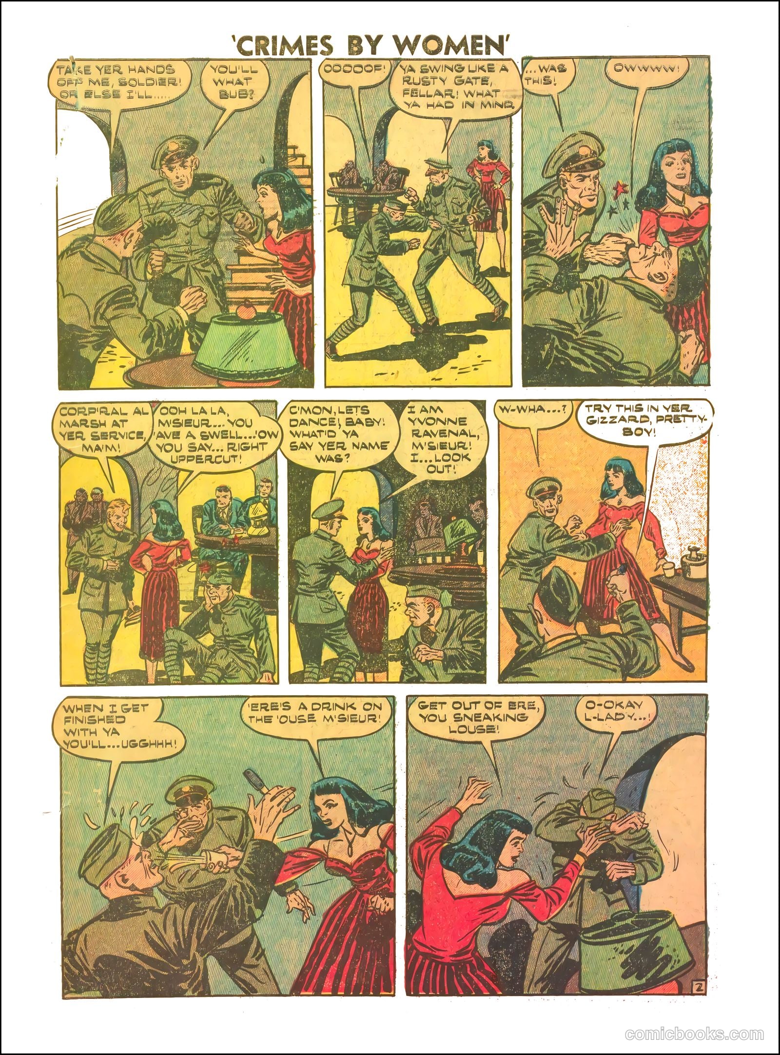 Crimes by Women #3 (1948) — page 3 of 36