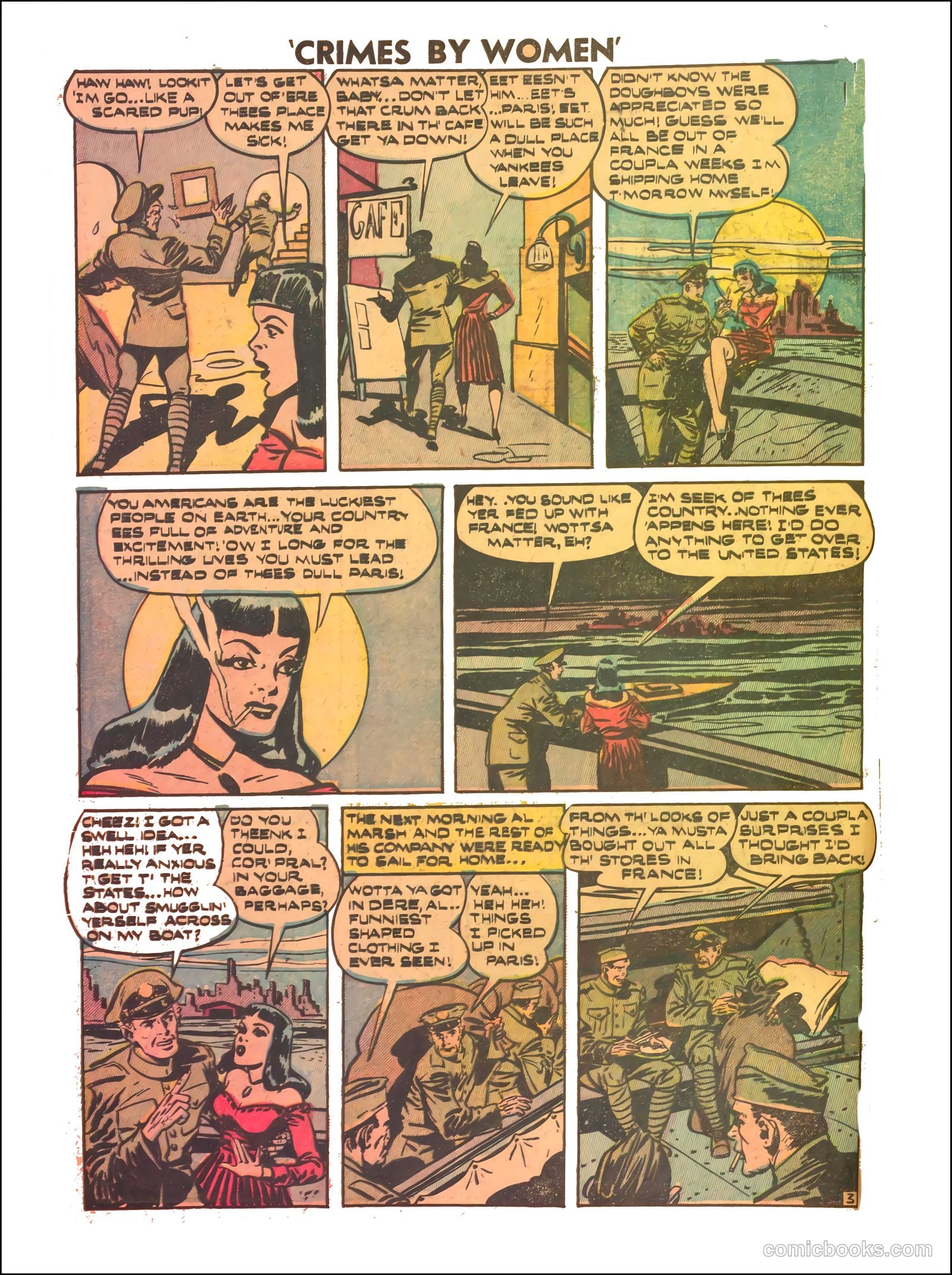 Crimes by Women #3 (1948) — page 4 of 36