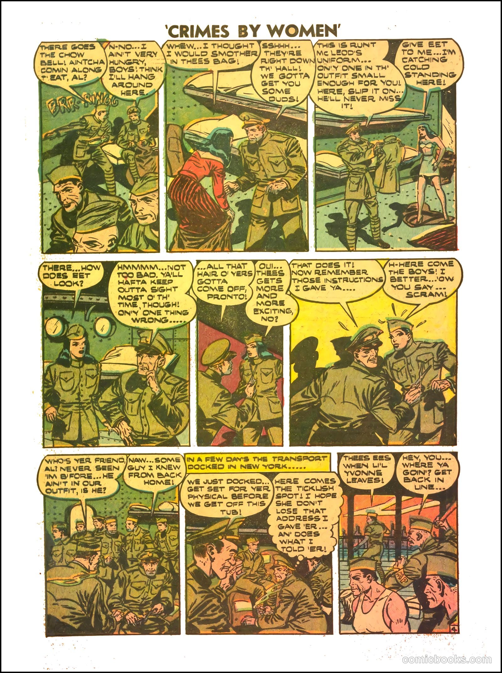 Crimes by Women #3 (1948) — page 5 of 36