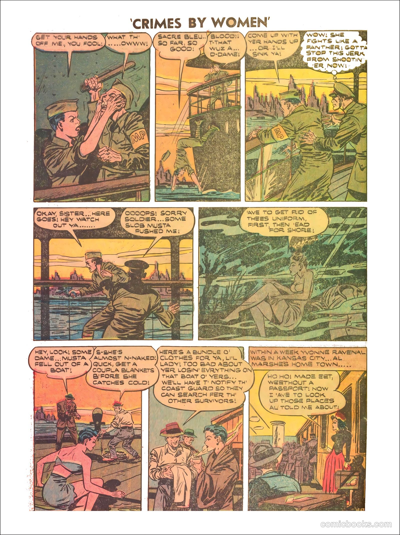 Crimes by Women #3 (1948) — page 6 of 36