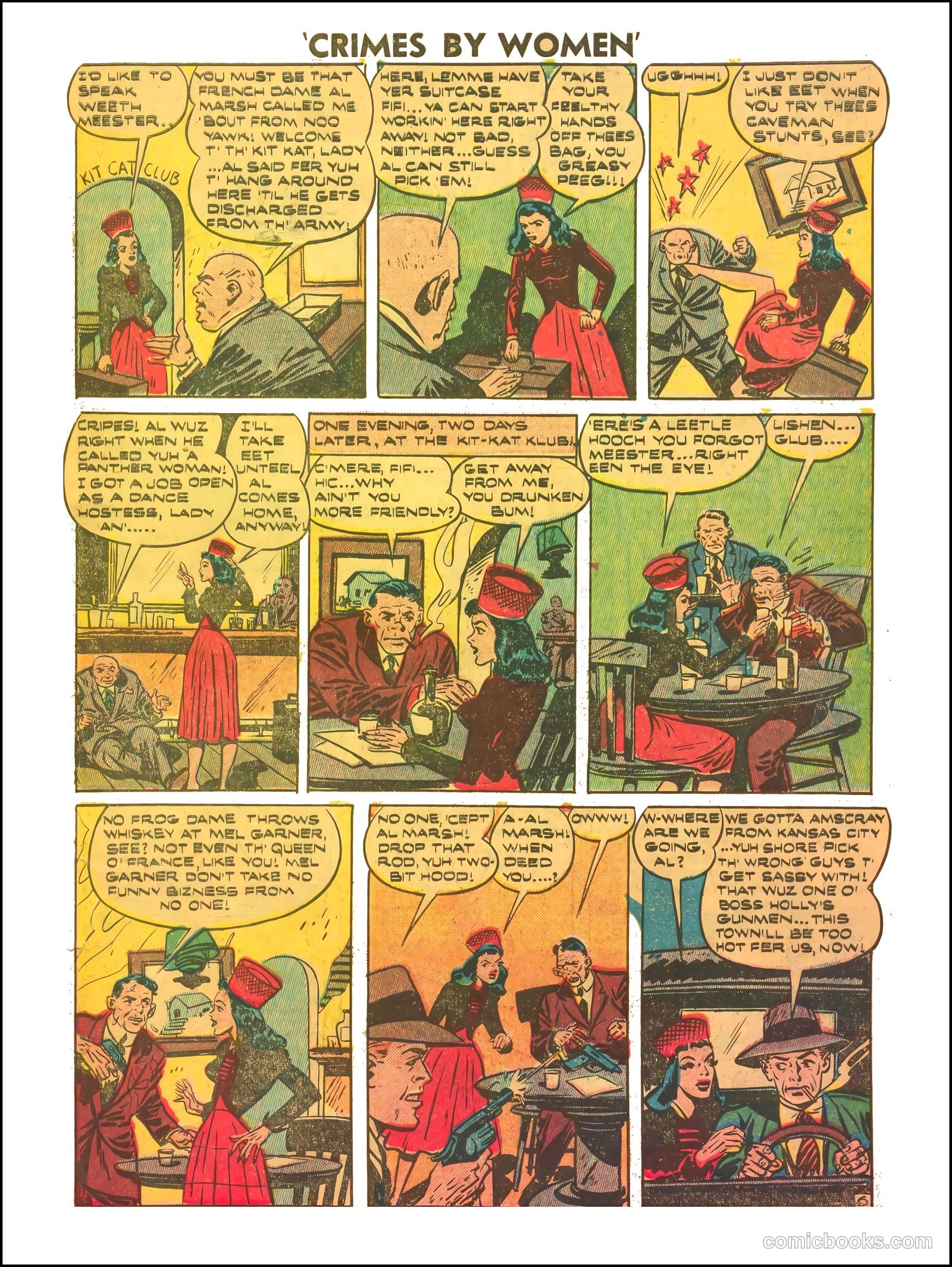 Crimes by Women #3 (1948) — page 7 of 36
