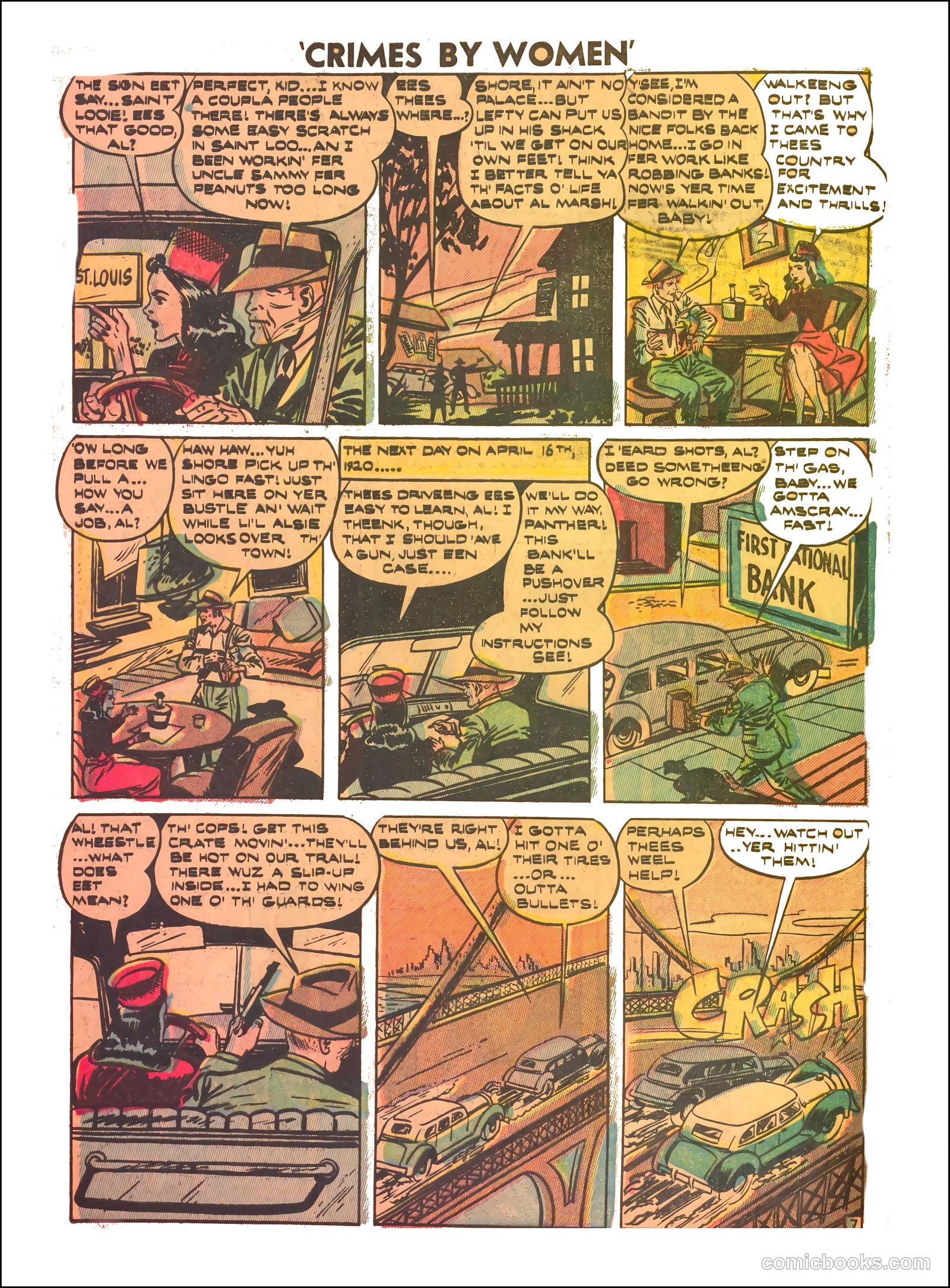 Crimes by Women #3 (1948) — page 8 of 36