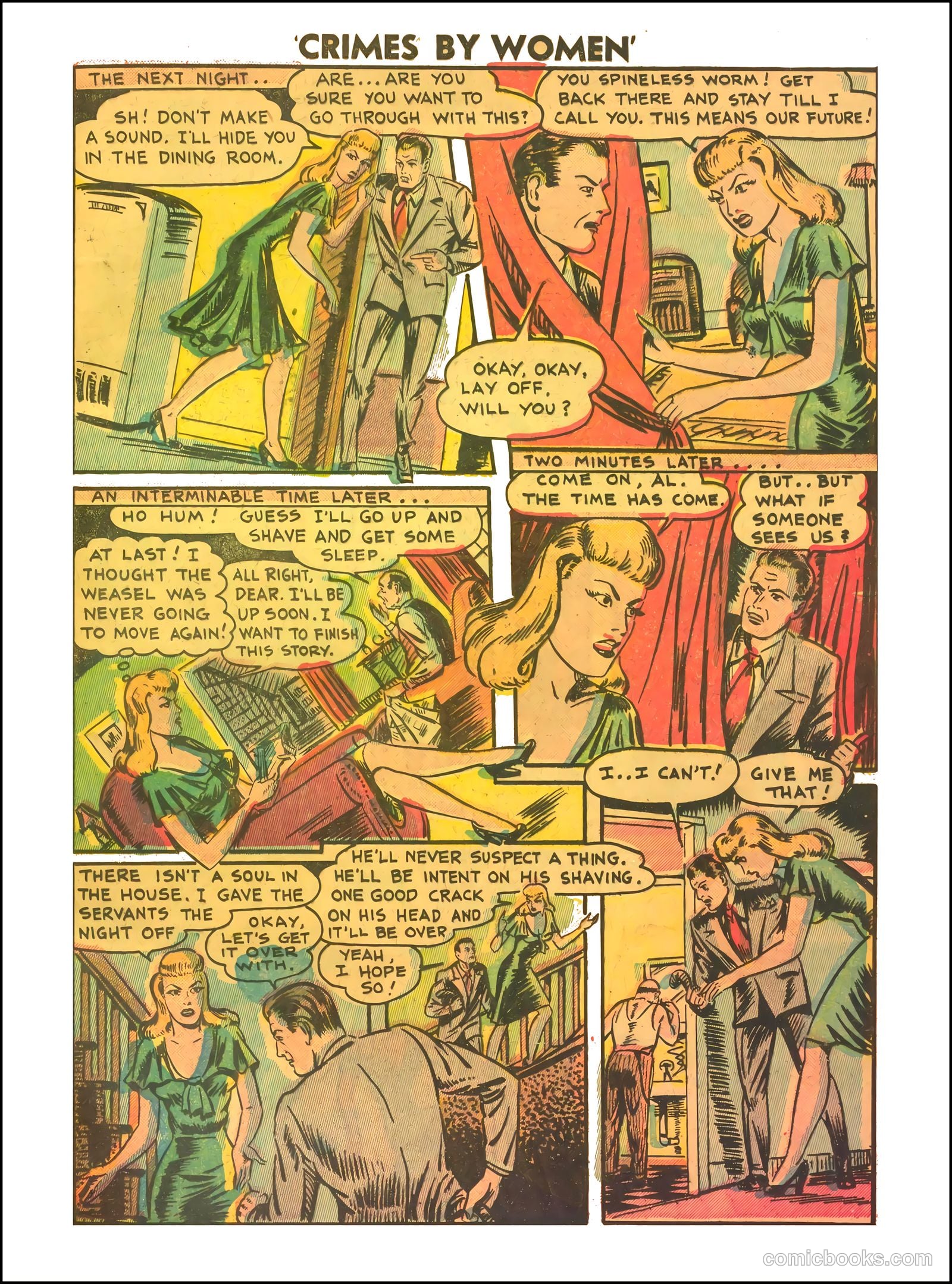 Crimes by Women #3 (1948) — page 13 of 36