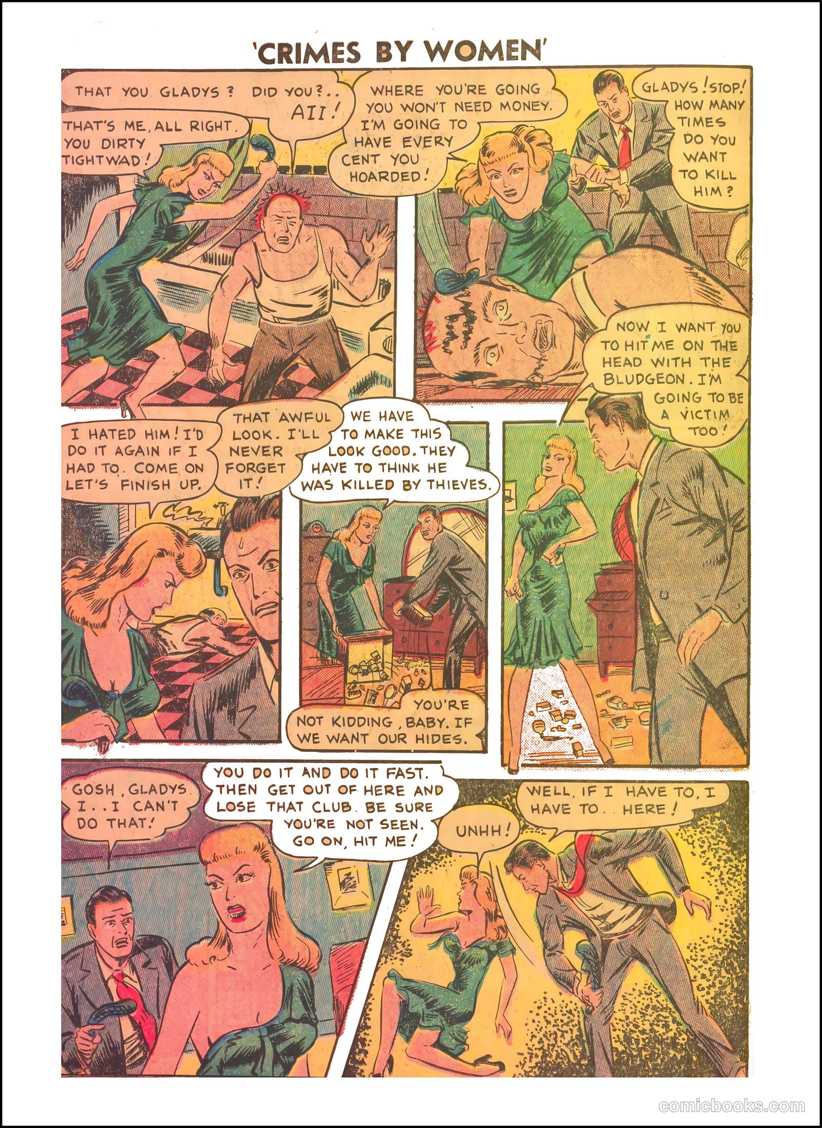 Crimes by Women #3 (1948) — page 14 of 36