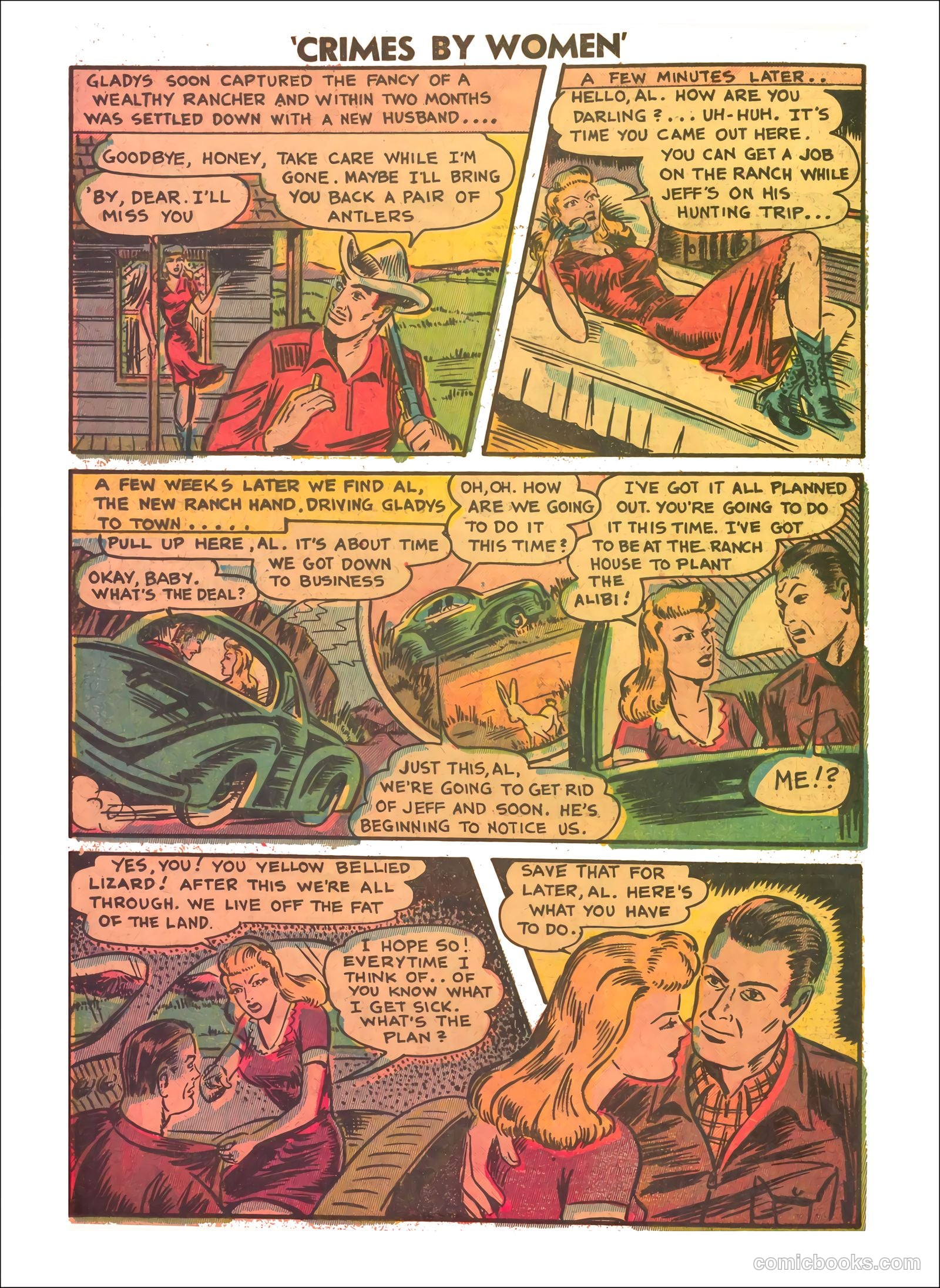 Crimes by Women #3 (1948) — page 16 of 36