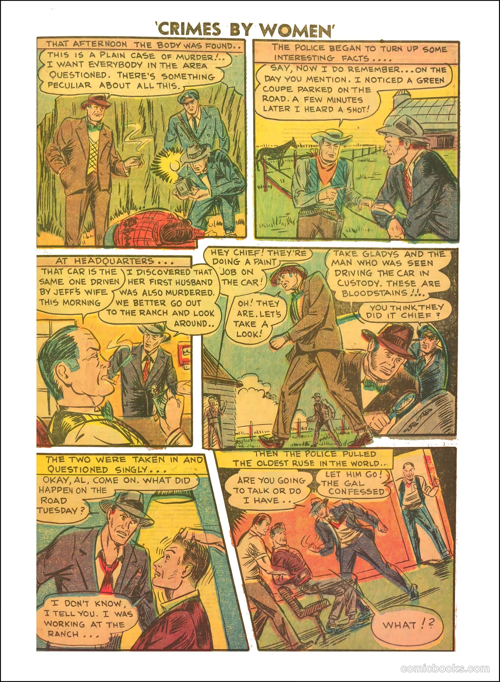 Crimes by Women #3 (1948) — page 19 of 36