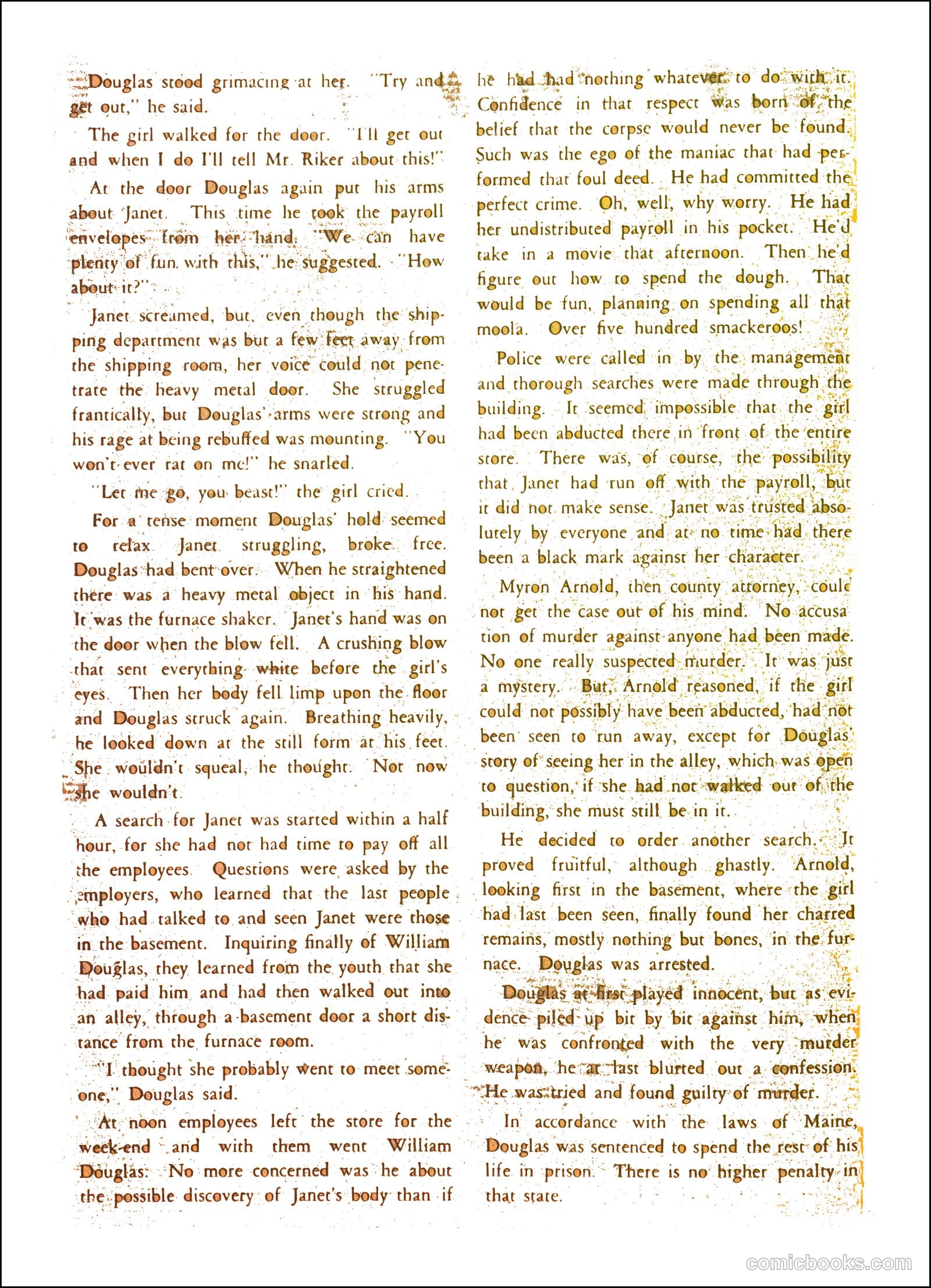 Crimes by Women #3 (1948) — page 22 of 36