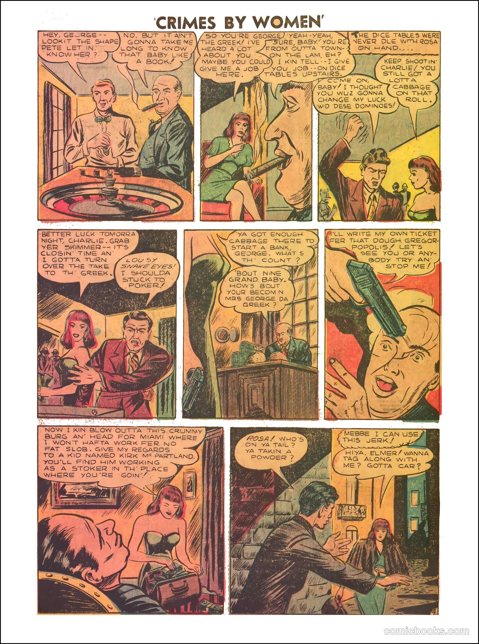 Crimes by Women #3 (1948) — page 26 of 36
