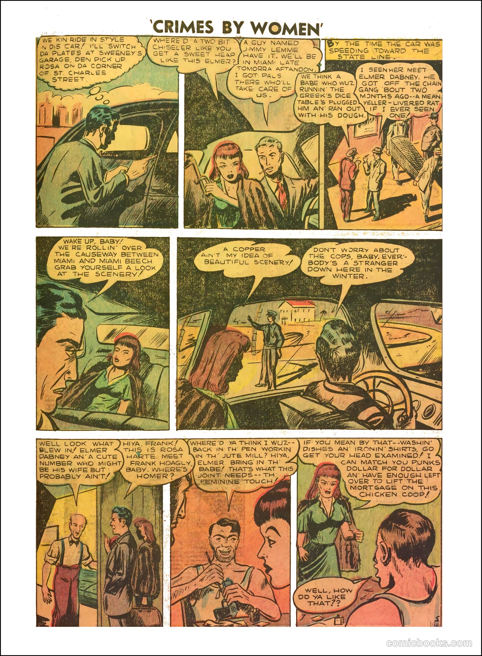 Crimes by Women #3 (1948) — page 27 of 36