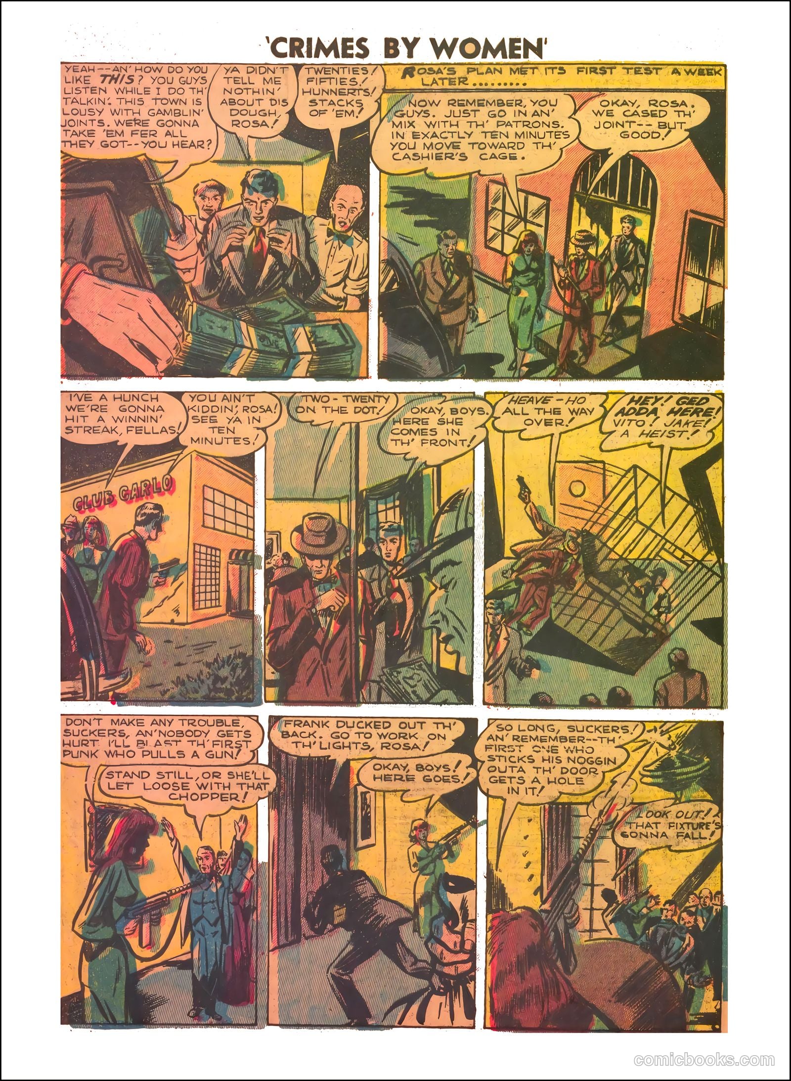Crimes by Women #3 (1948) — page 28 of 36