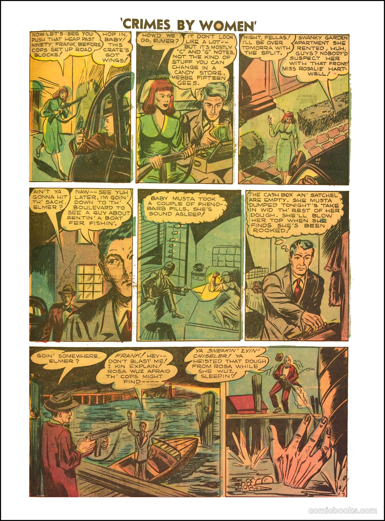 Crimes by Women #3 (1948) — page 29 of 36