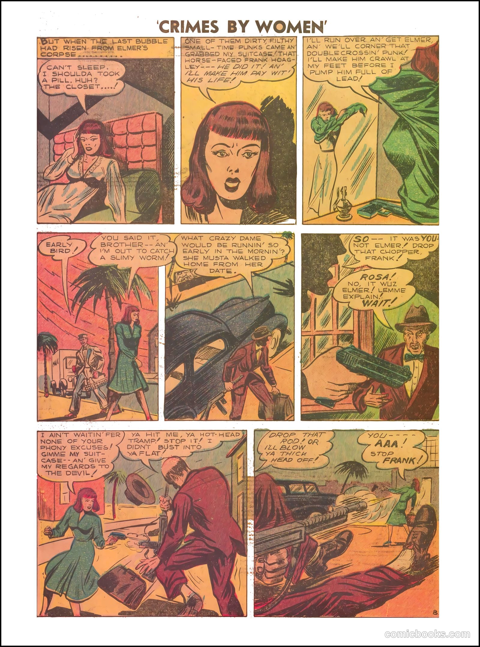 Crimes by Women #3 (1948) — page 30 of 36