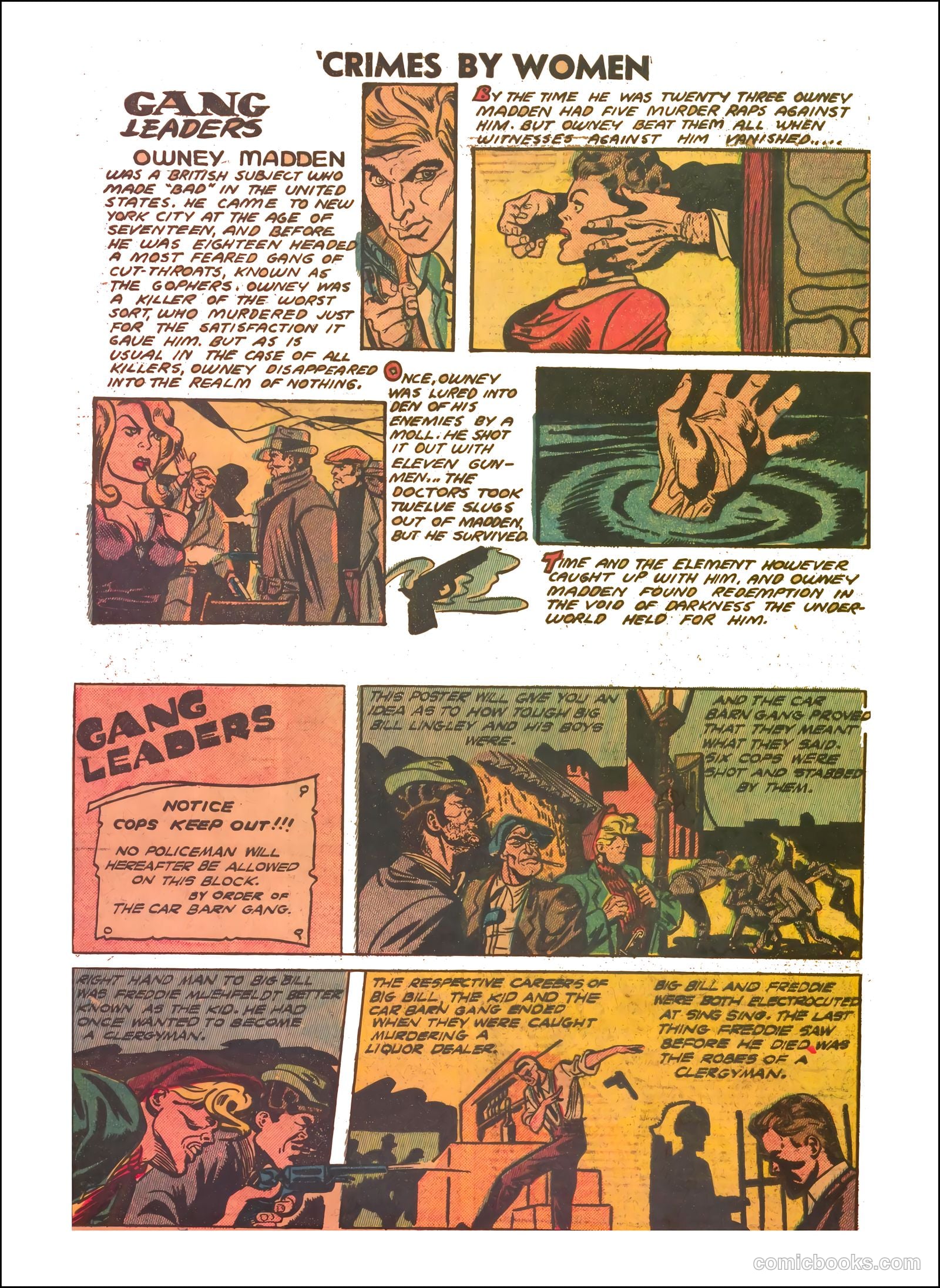 Crimes by Women #3 (1948) — page 32 of 36