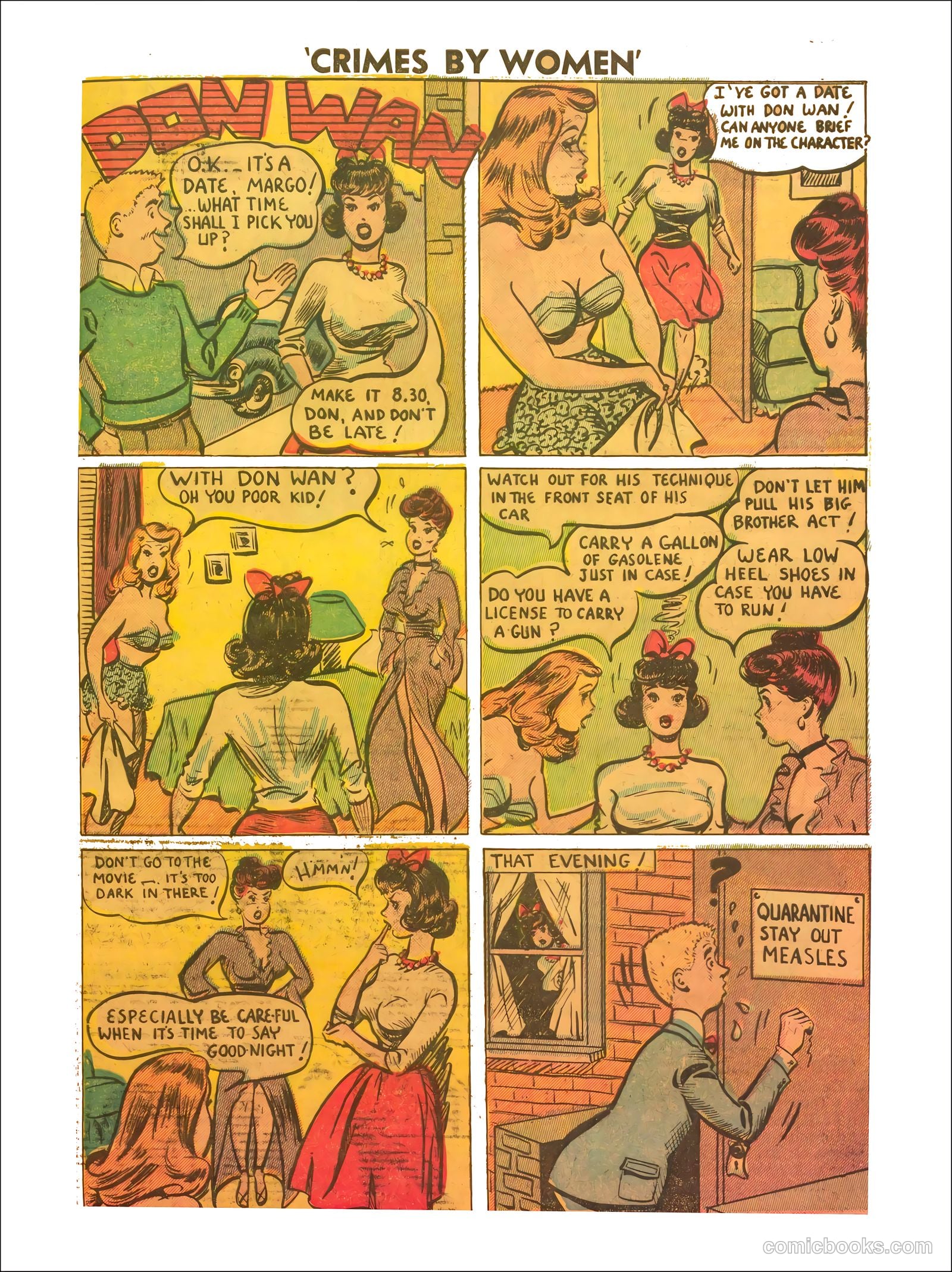 Crimes by Women #3 (1948) — page 33 of 36