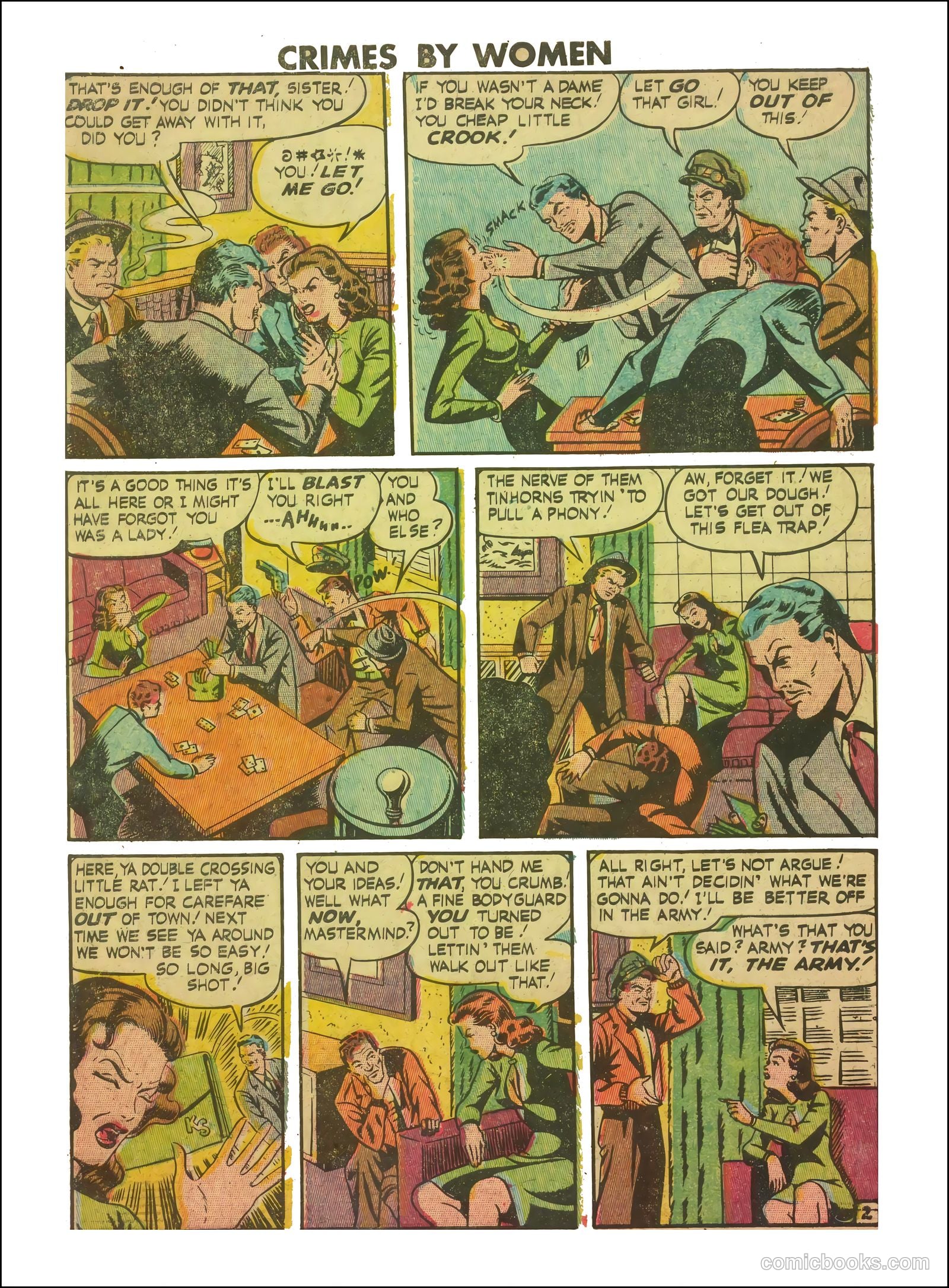 Crimes by Women #4 (1948) — page 3 of 36
