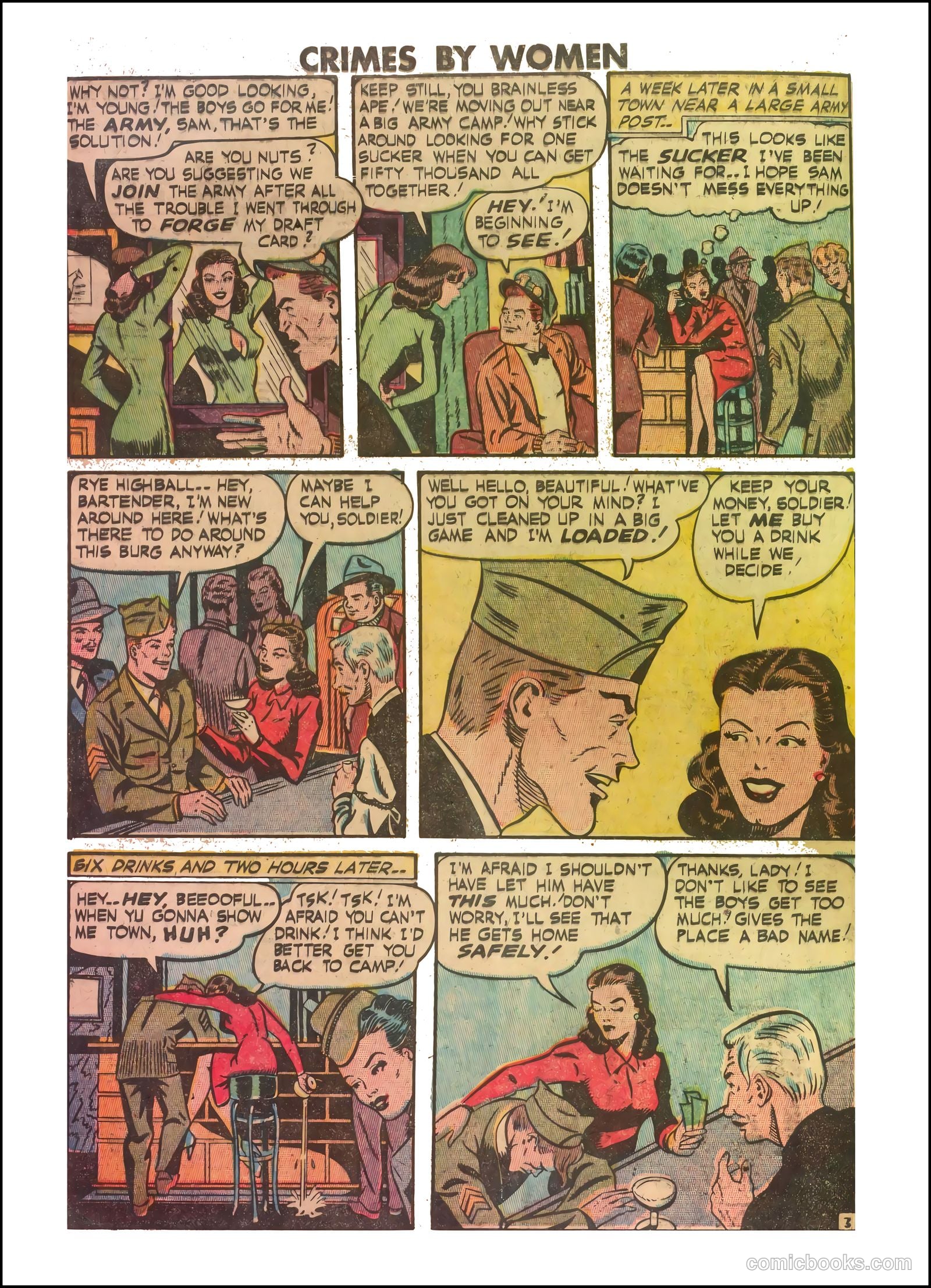 Crimes by Women #4 (1948) — page 4 of 36
