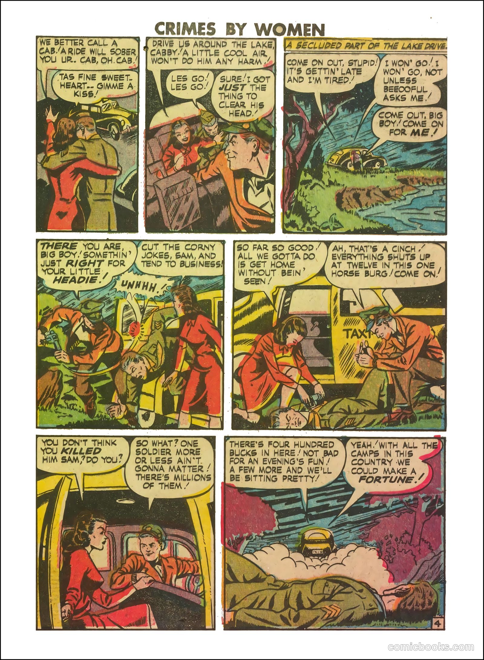 Crimes by Women #4 (1948) — page 5 of 36