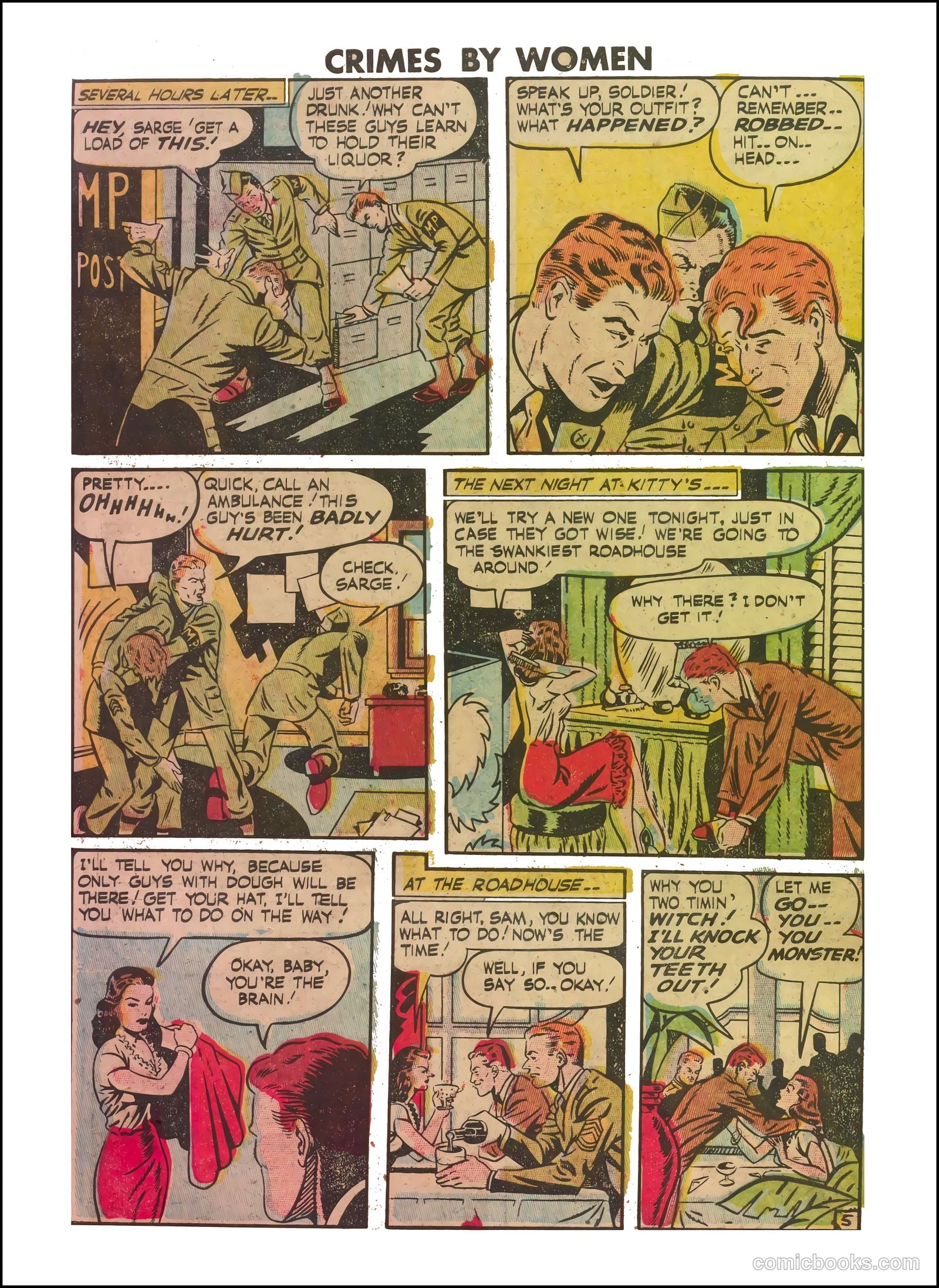 Crimes by Women #4 (1948) — page 6 of 36