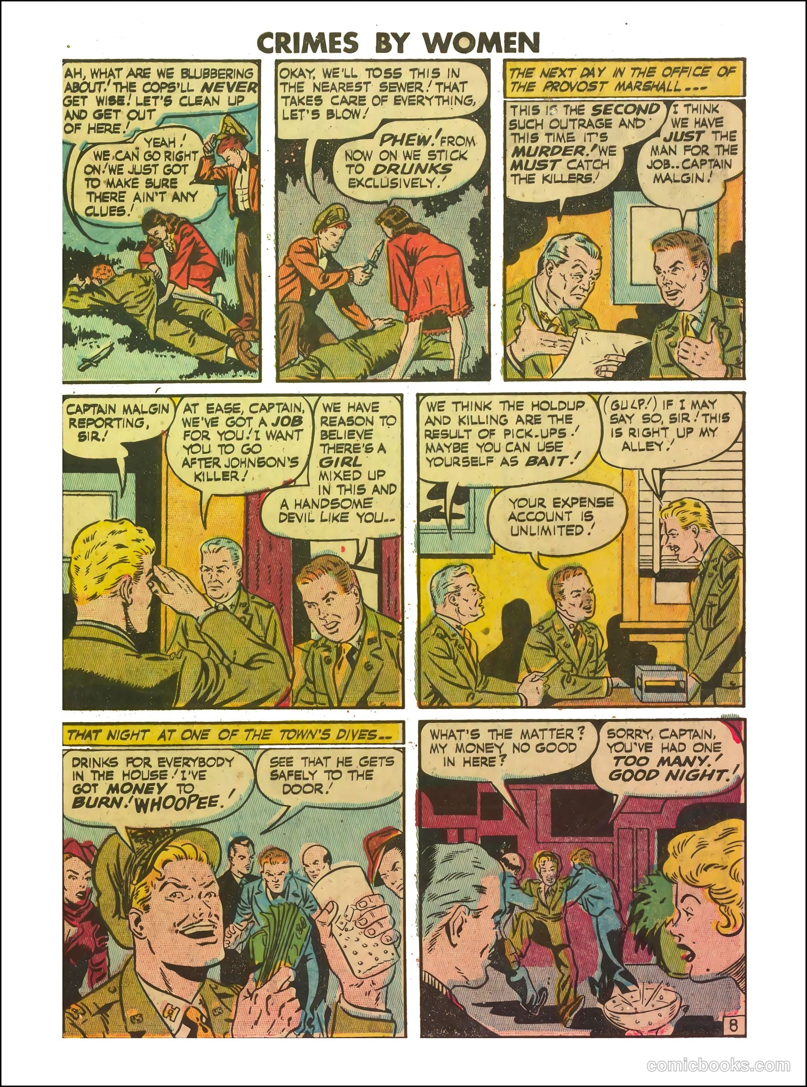 Crimes by Women #4 (1948) — page 9 of 36