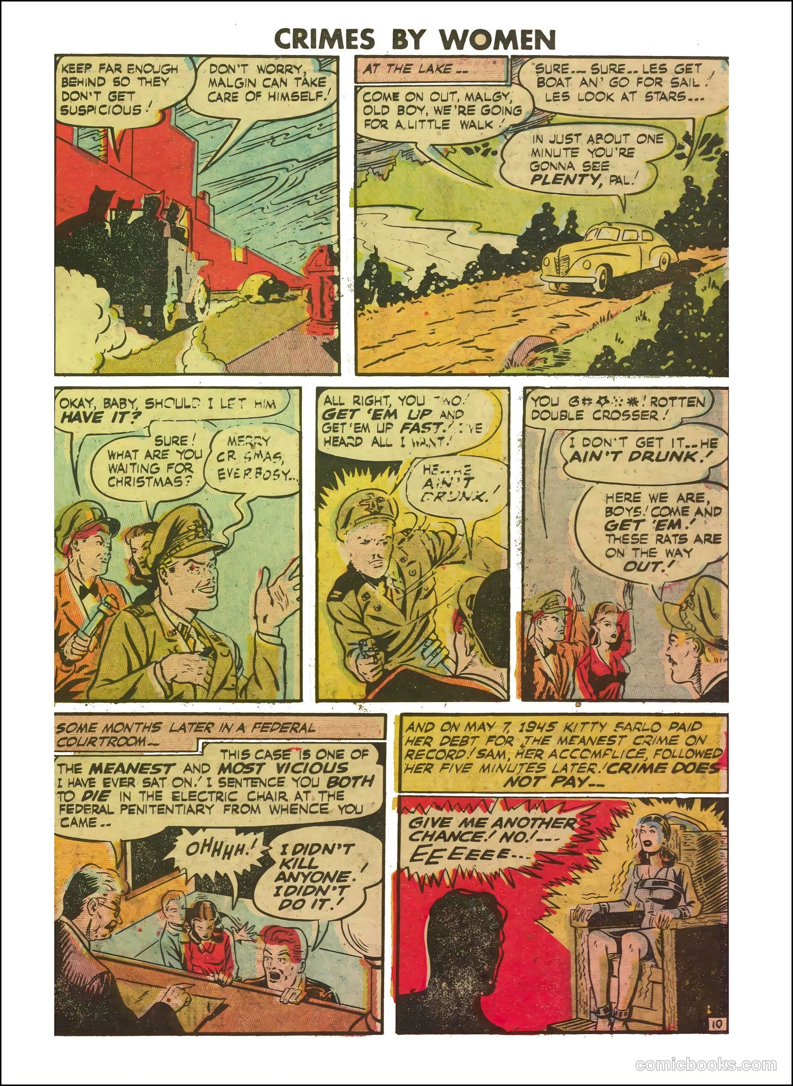 Crimes by Women #4 (1948) — page 11 of 36