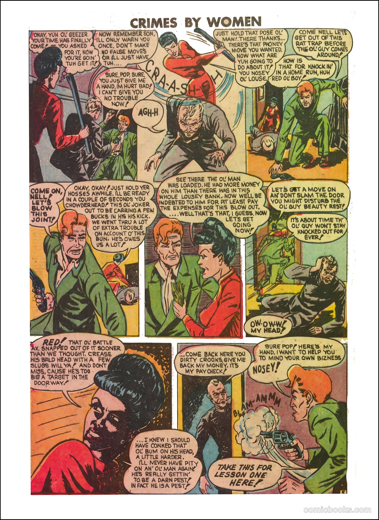 Crimes by Women #4 (1948) — page 16 of 36