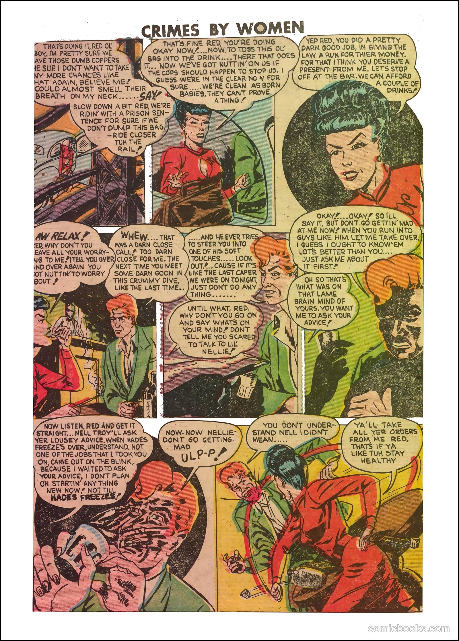 Crimes by Women #4 (1948) — page 18 of 36