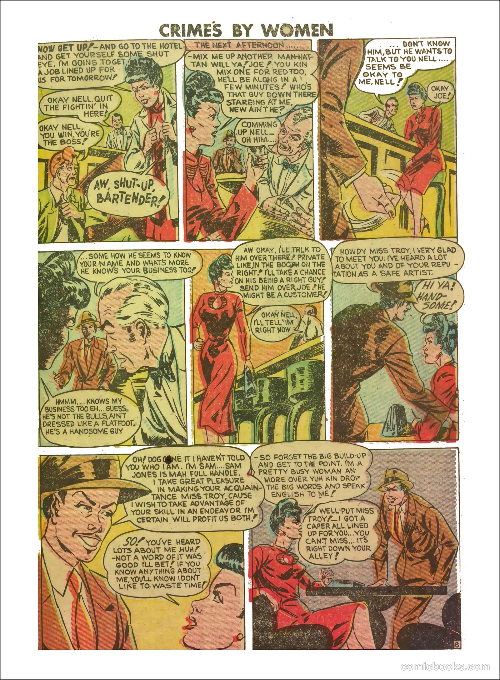 Crimes by Women #4 (1948) — page 19 of 36
